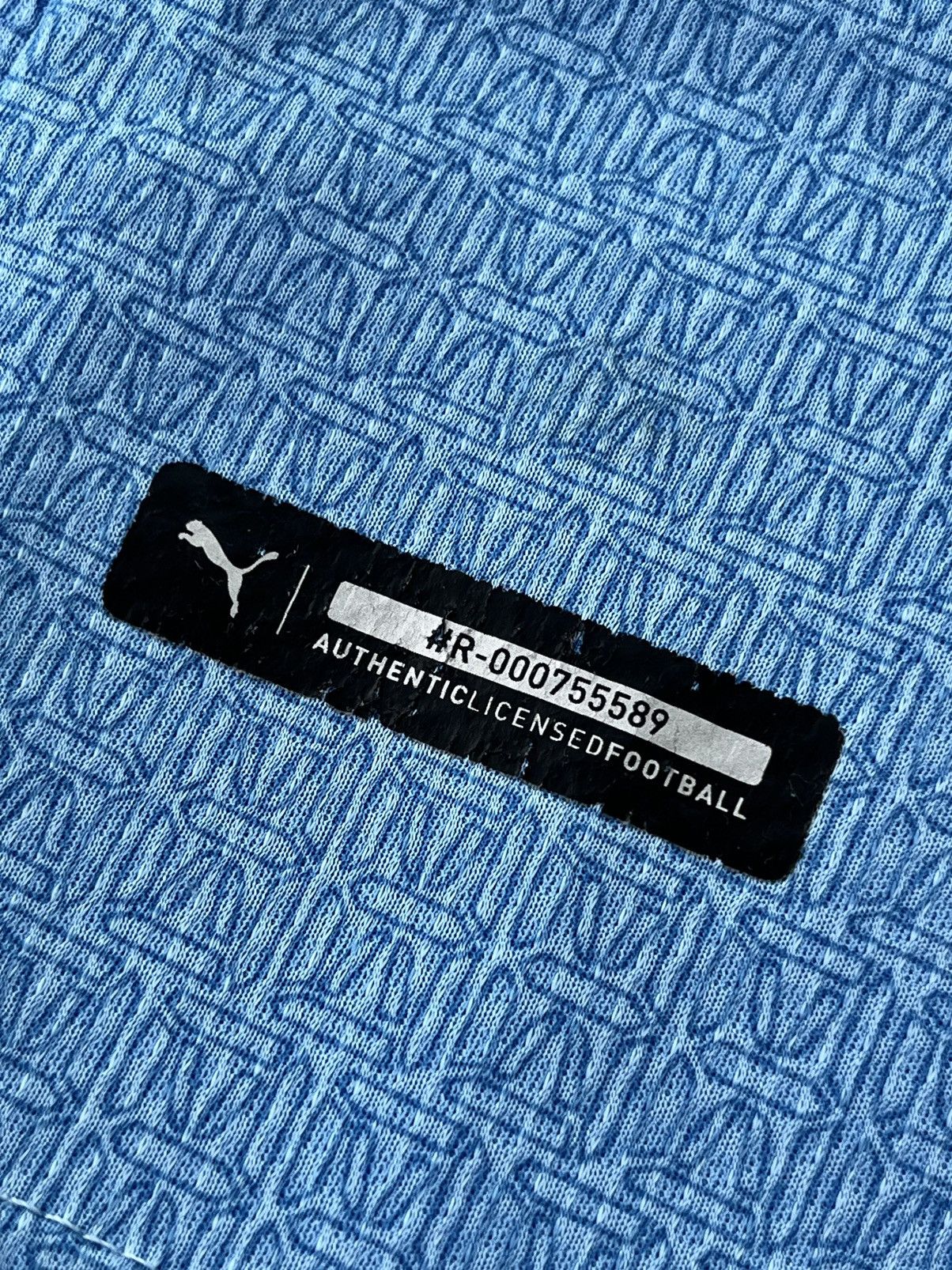 Puma Puma Manchester City Soccer Jersey Blokecore England Y2K 90s Size US L / EU 52-54 / 3 - 8 Thumbnail