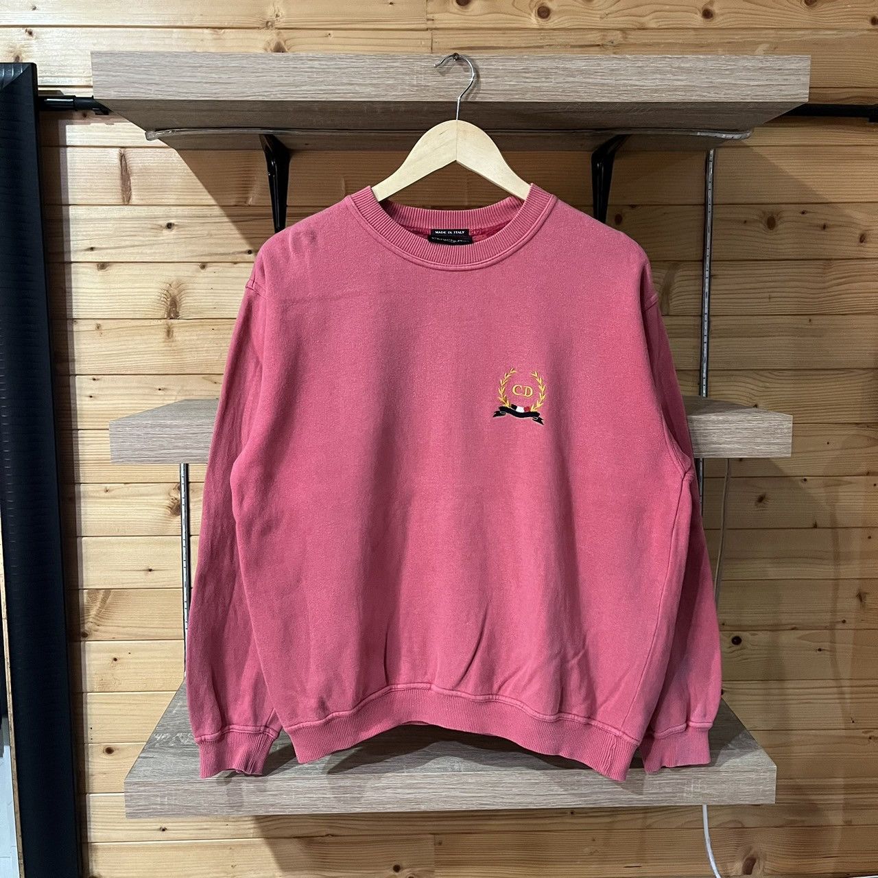 RARE🔥VINTAGE CRISTIAN DIOR MONSIEUR EMBROIDERED SWEATSHIRT