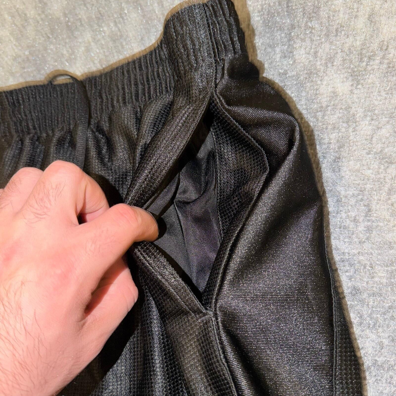 Nike Nike Basketball Black Dazzle Baggy Hoop Shorts Mens 2XL Size US 40 / EU 56 - 2 Thumbnail