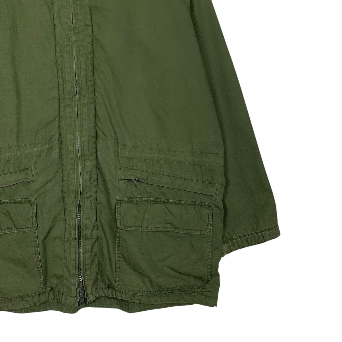 Eddie Bauer EDDIE BAUER Olive Green Parka Jacket Workwear #2307-C103 Size US L / EU 52-54 / 3 - 4 Thumbnail