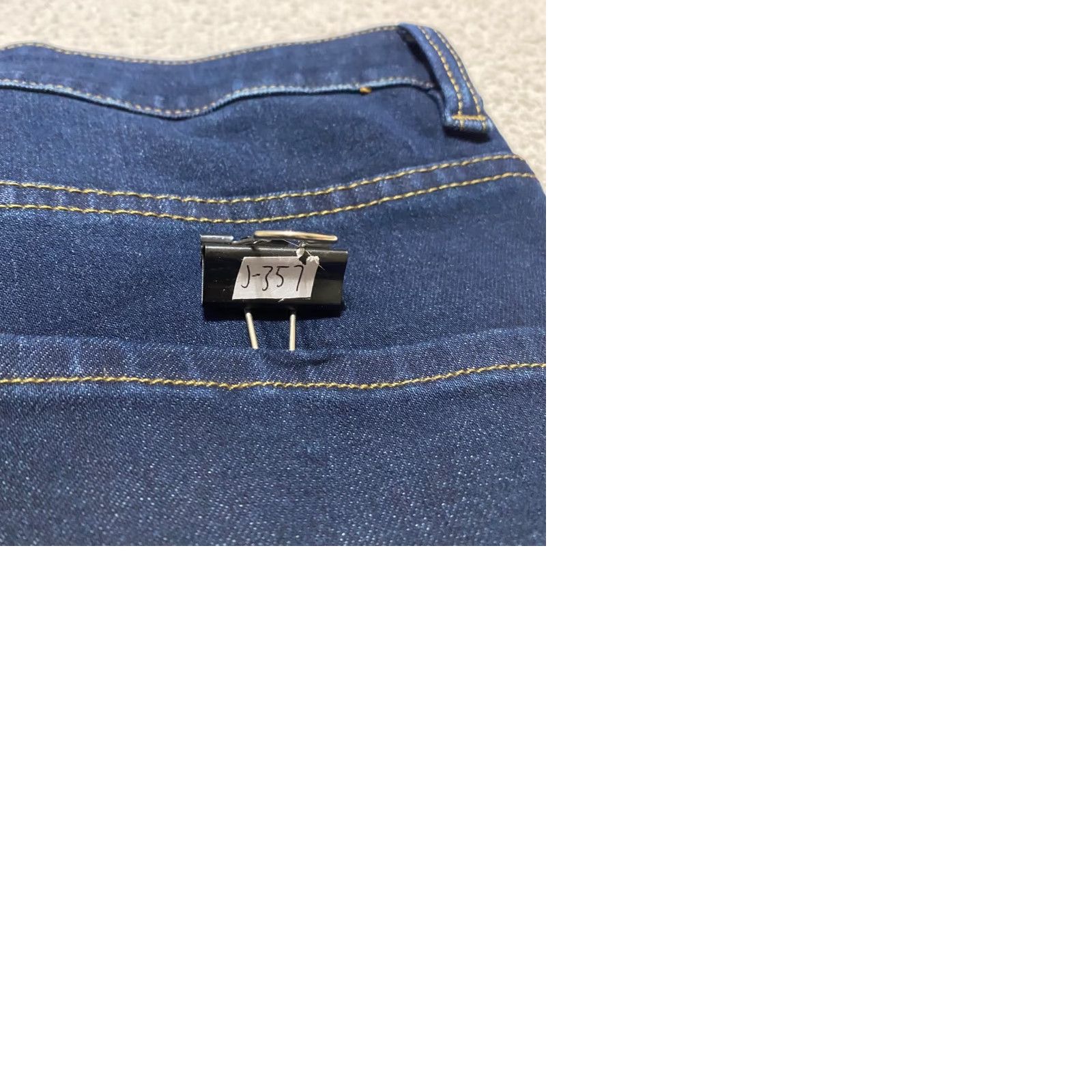 Soft Surroundings Soft Surroundings Jeans Womens Blue Dark Wash Skinny High Rise 12 Regular Stretch Denim City 90s Size 34" / US 12 / IT 48 - 9 Thumbnail