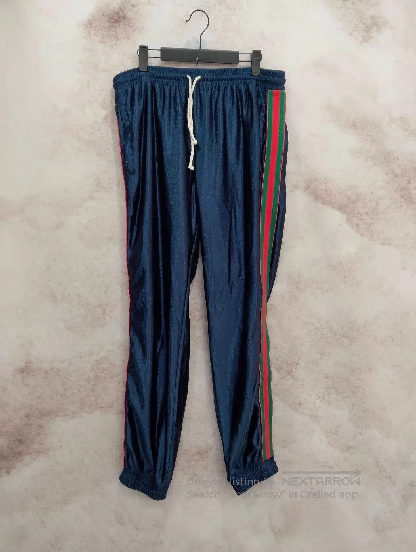 Gucci Blue Striped Jogger Pants Size 36. Size US 36 / EU 52 - 1 Thumbnail
