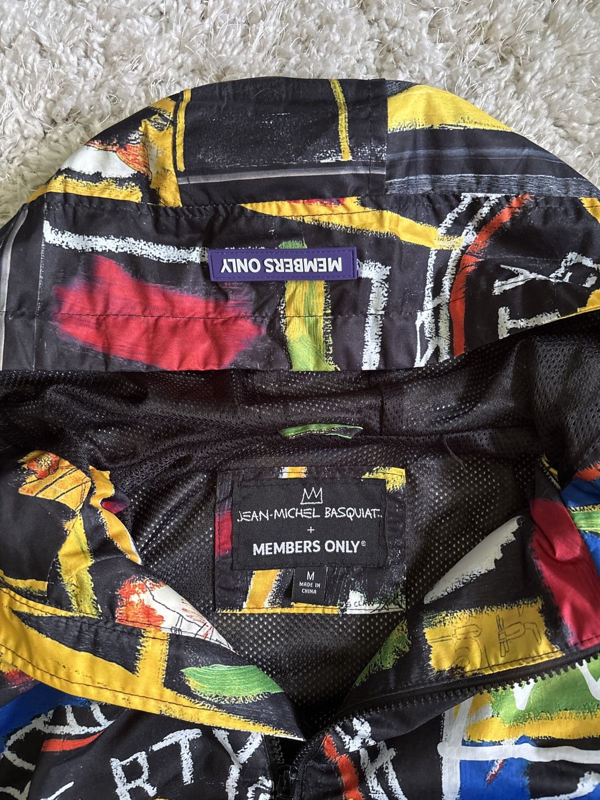 Jean-Michel Basquiat × Members Only Members only basquiat jacket Size US M / EU 48-50 / 2 - 2 Thumbnail