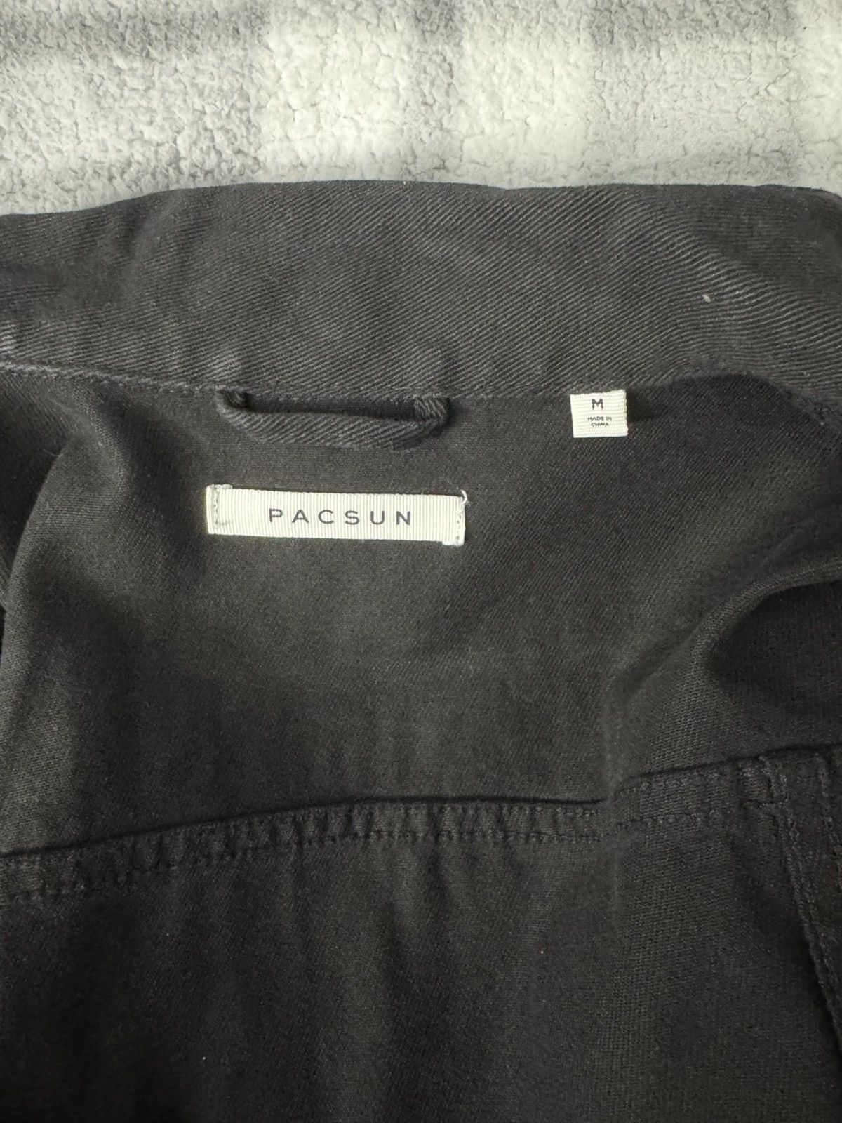 Pacsun Pacsun Black Denim Jacket - M Size US M / EU 48-50 / 2 - 3 Thumbnail