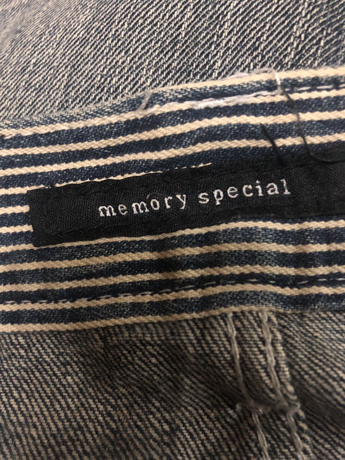 Hysteric Glamour × Japanese Brand Memory Special Double Waist Denim Pants Size US 29 - 3 Thumbnail