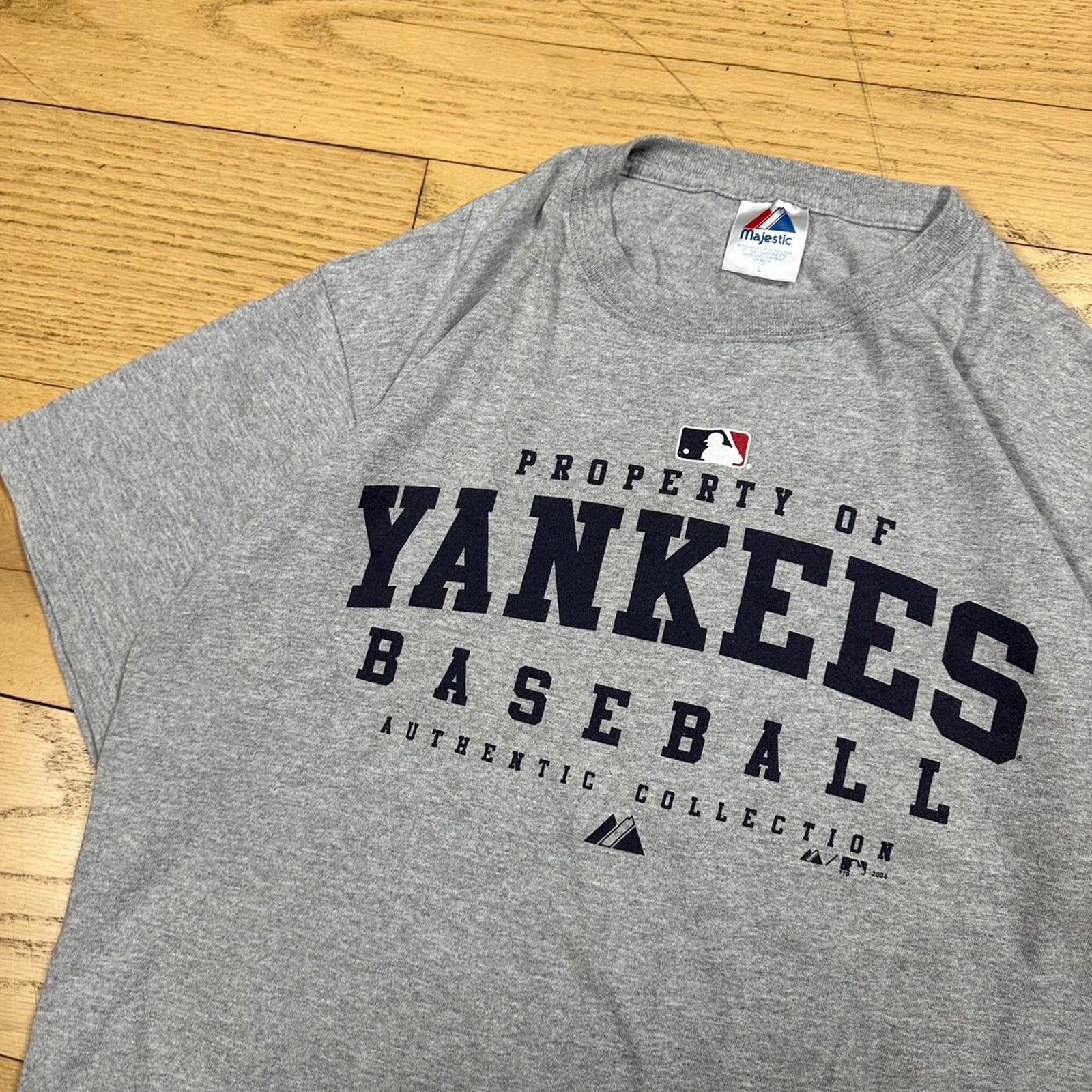 MLB × Majestic × Vintage Vintage New York Yankees T-shirt Size US L / EU 52-54 / 3 - 2 Thumbnail