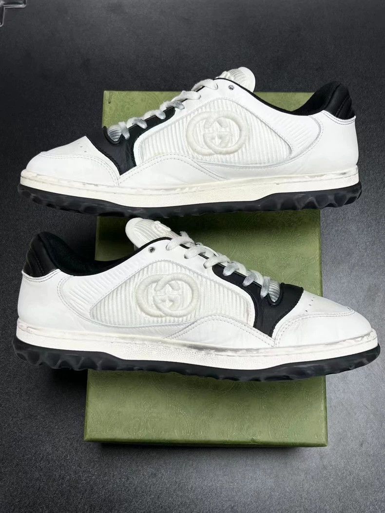 Other gucci white black lowtop sneakers-2508 Size US 9 / EU 42 - 4 Thumbnail