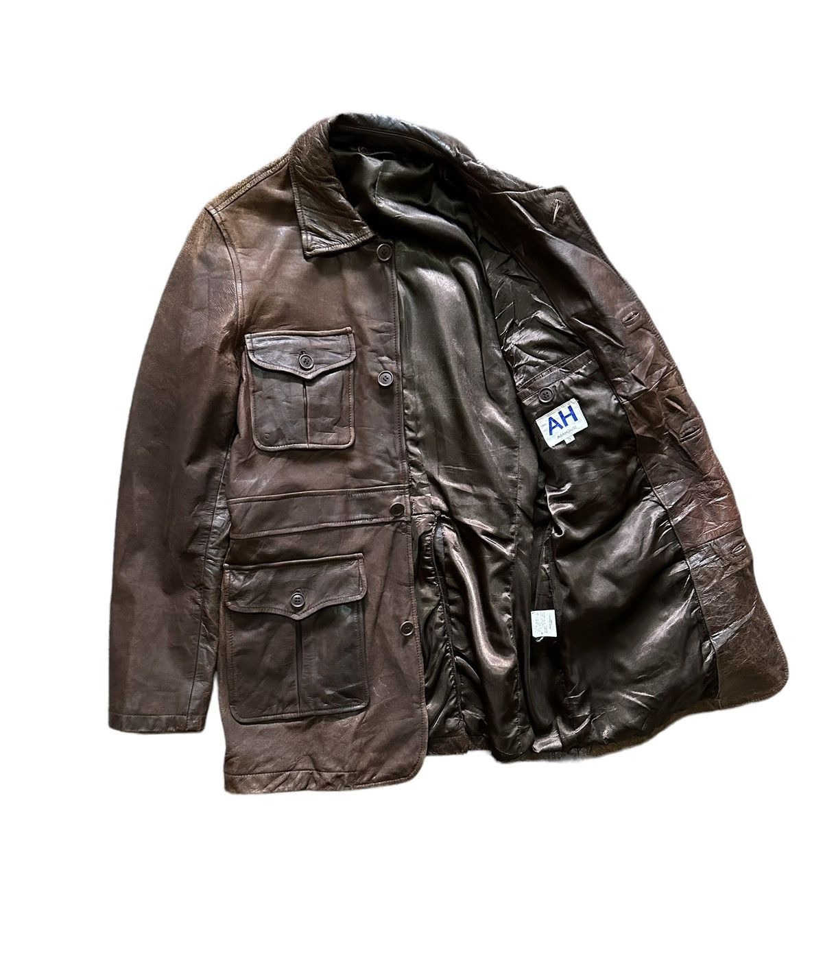 ABAHOUSE Vintage leather abahouse jacket Size US M / EU 48-50 / 2 - 5 Thumbnail