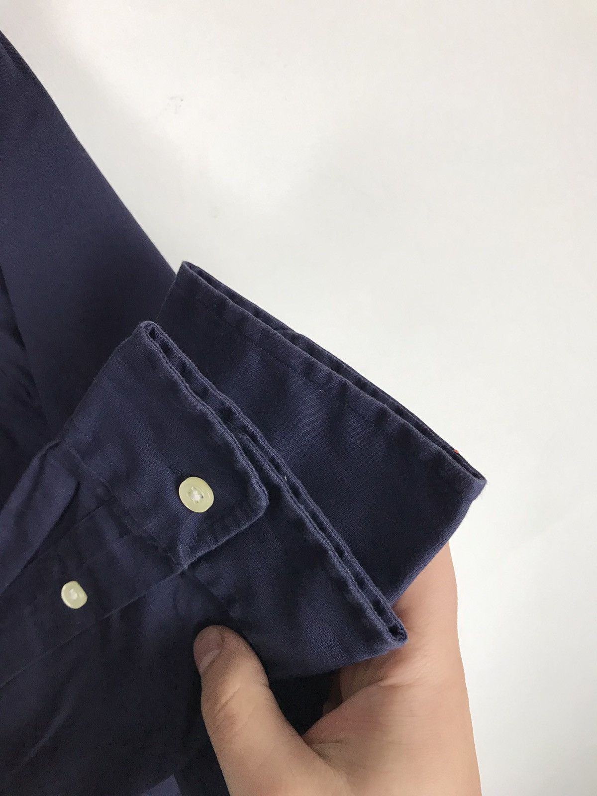Polo Ralph Lauren Men’s S/46,Polo Ralph Lauren Navy Blue Cotton Shirt,Lux Size US S / EU 44-46 / 1 - 6 Thumbnail