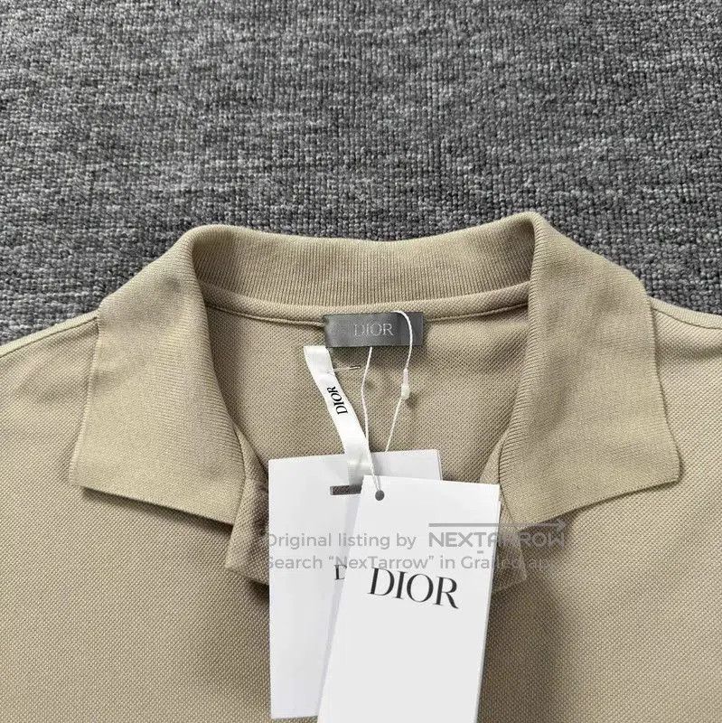 Dior Dior Brown Cotton Men's Polo Shirt . Size US M / EU 48-50 / 2 - 3 Thumbnail