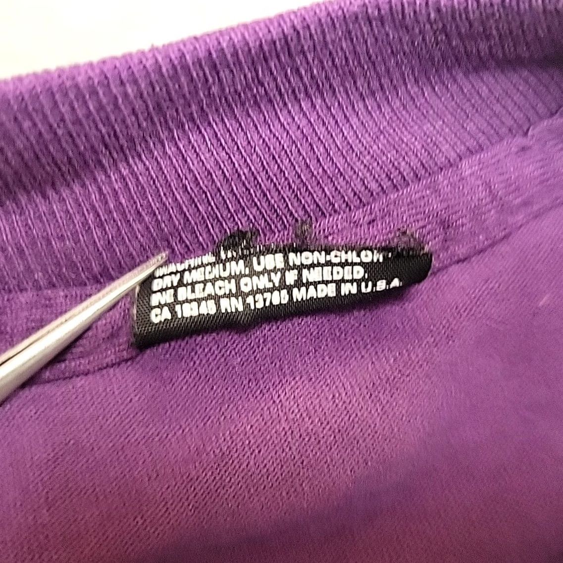 Vintage Hummingbird Shirt Womens Mens Large Purple Nature Outdoors Single Stitch 80s TEE Size L / US 10 / IT 46 - 7 Thumbnail