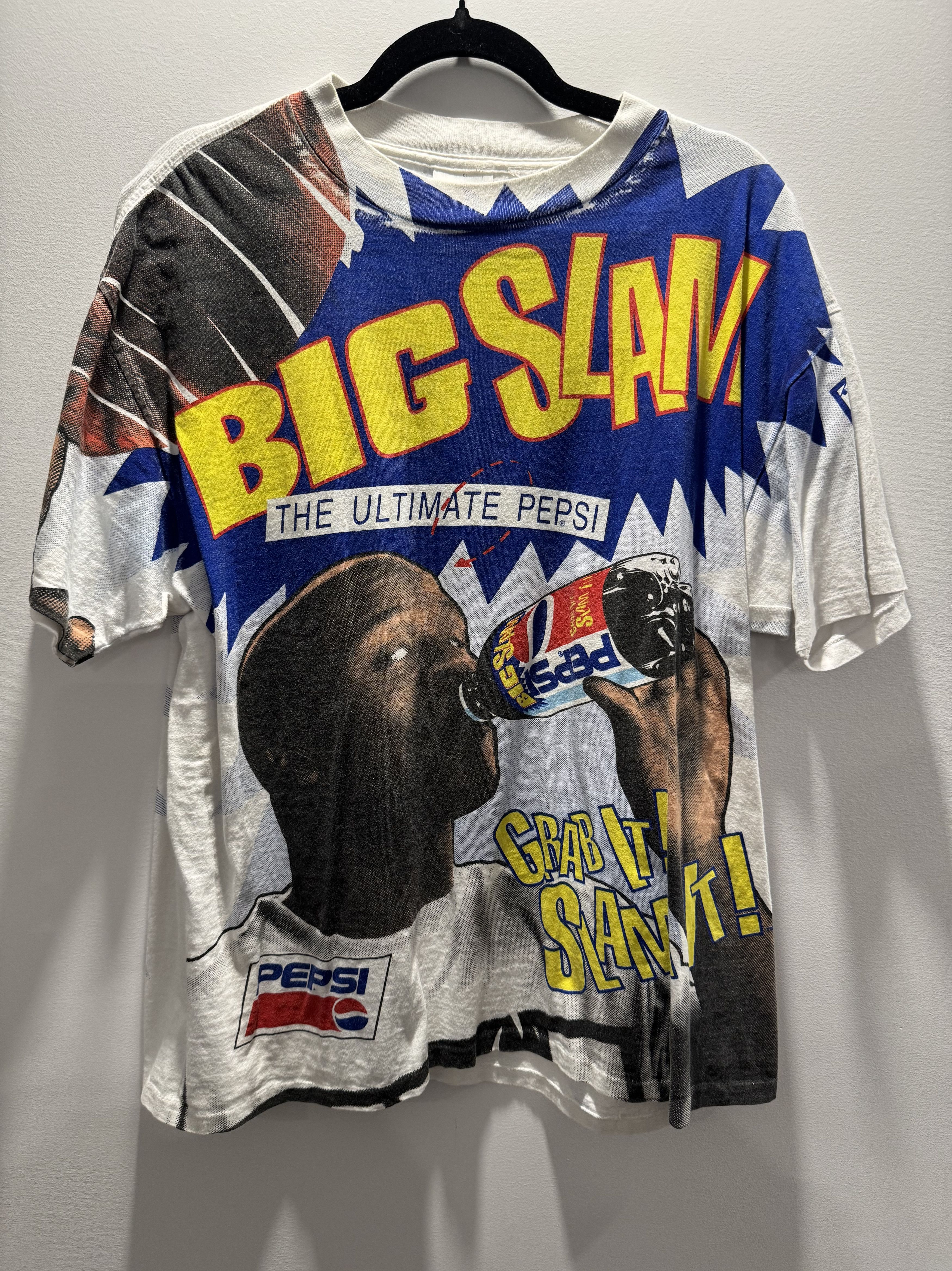 Vintage Vintage 90s Pepsi Big Slam Shaq Size US XL / EU 56 / 4 - 1 Thumbnail