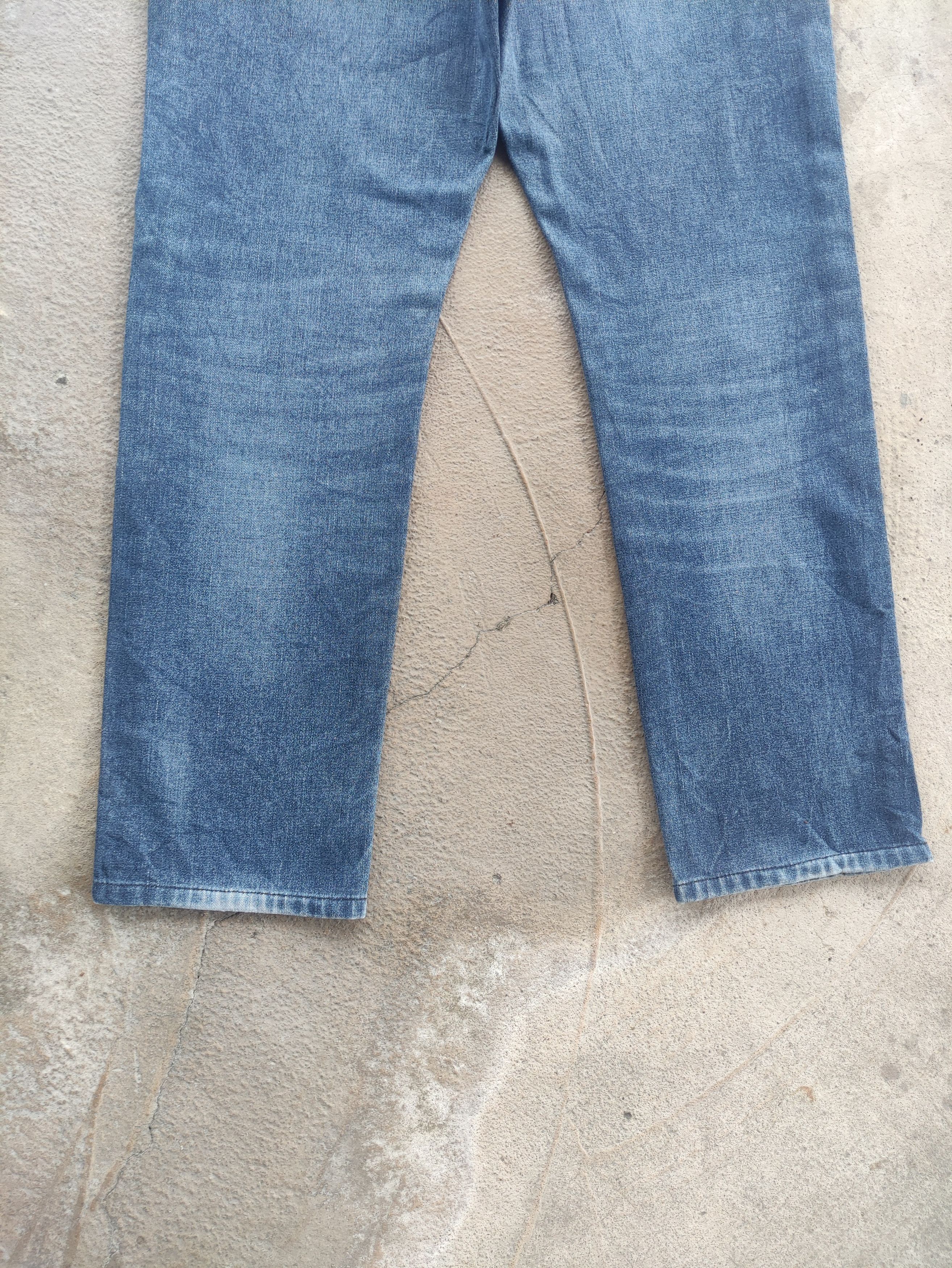 Japanese Brand Vintage Japanese Denim Distressed Faded Jeans Size US 35 - 11 Thumbnail