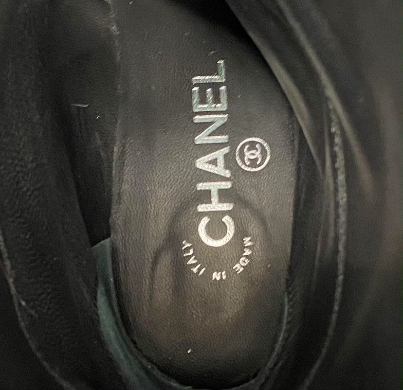 Chanel Chanel high boots in stretch lambskin and lambskin leather Size US 8 / IT 38 - 7 Thumbnail