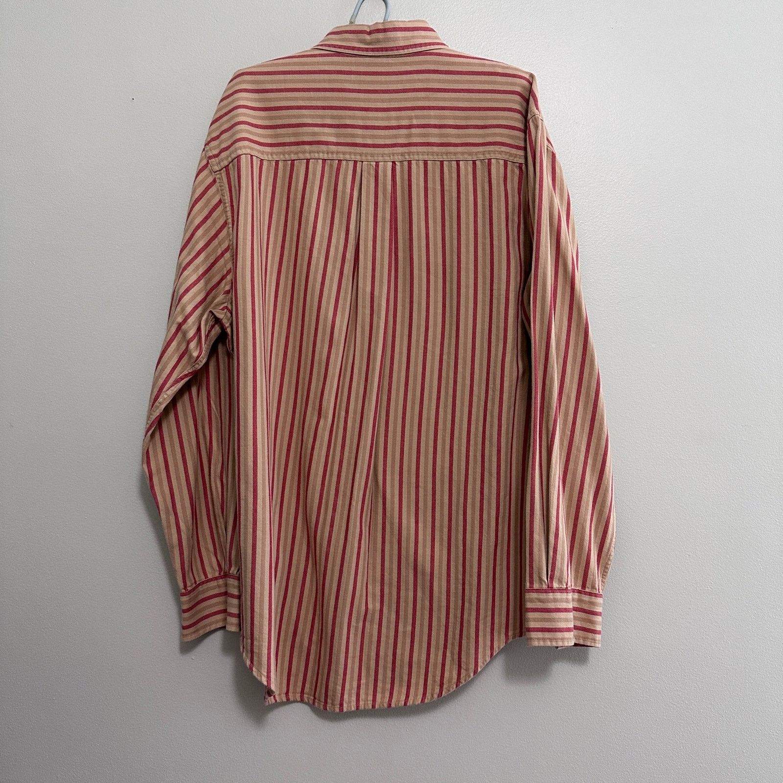 Timberland Timberland orange and beige striped flannel button down L Size US L / EU 52-54 / 3 - 3 Thumbnail