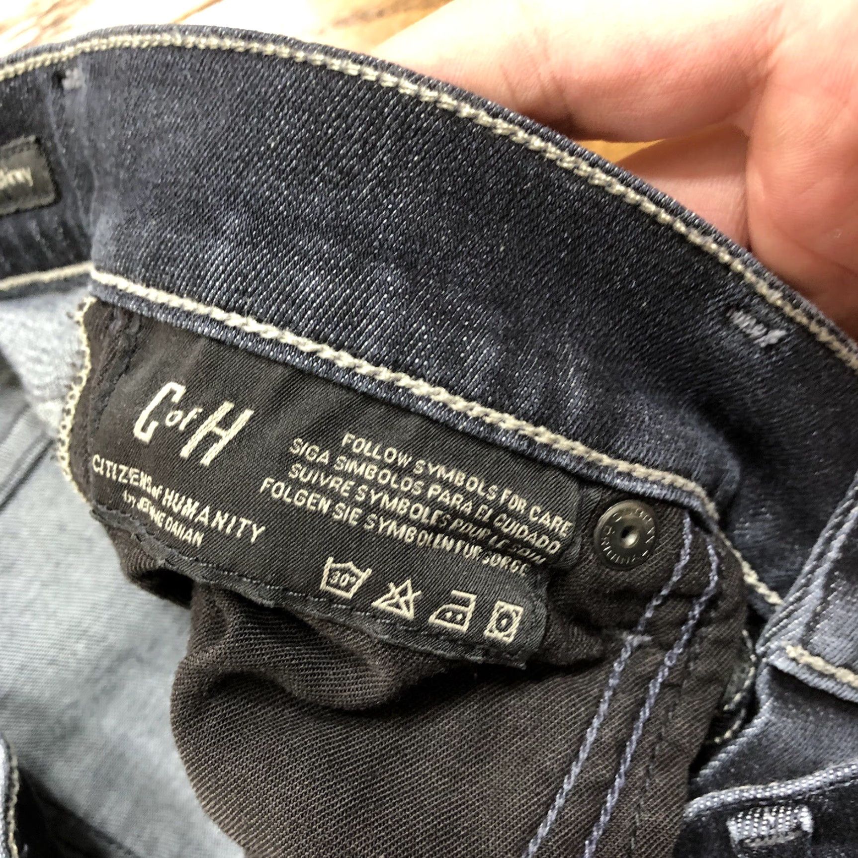 Citizens Of Humanity Citizens of Humanity Jeans Womens 26 X 29 Avedon Skinny Dark Wash Denim Stretch 5-Pocket City USA Preppy Size 26" / US 2 / IT 38 - 6 Thumbnail