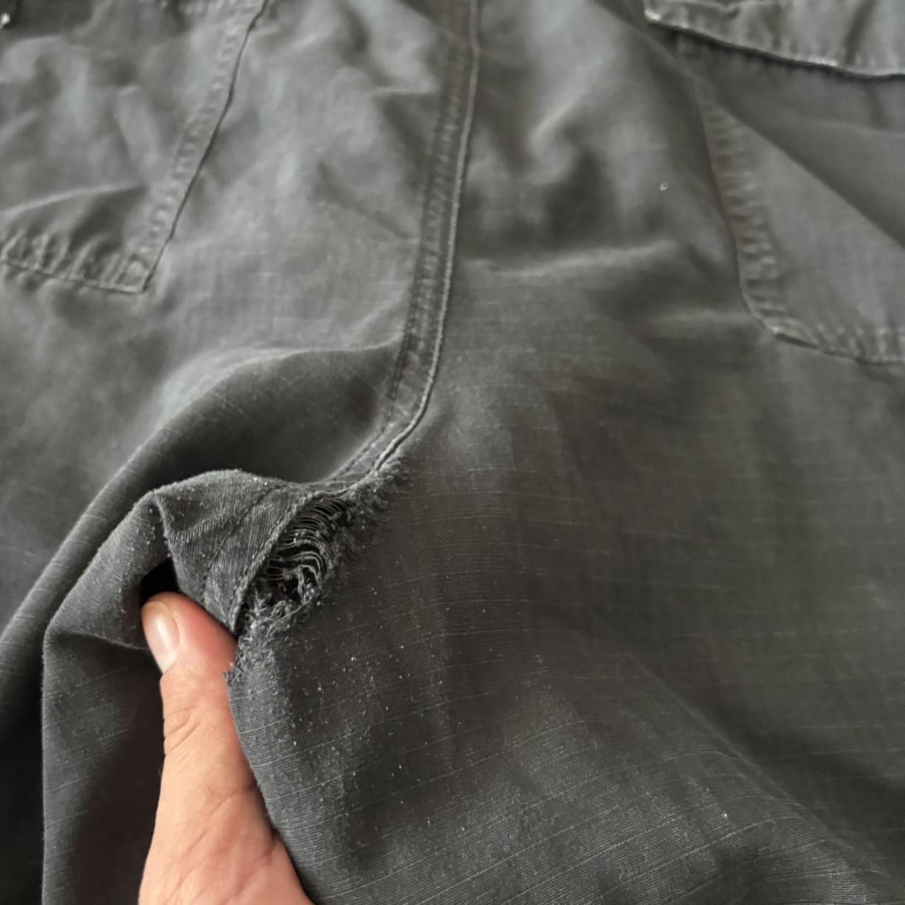 Vintage Crazy Vintage Y2K/2000s Baggy Black Workwear Streetwear Skater Cargo Pants! 42x30 Size US 42 / EU 58 - 7 Thumbnail