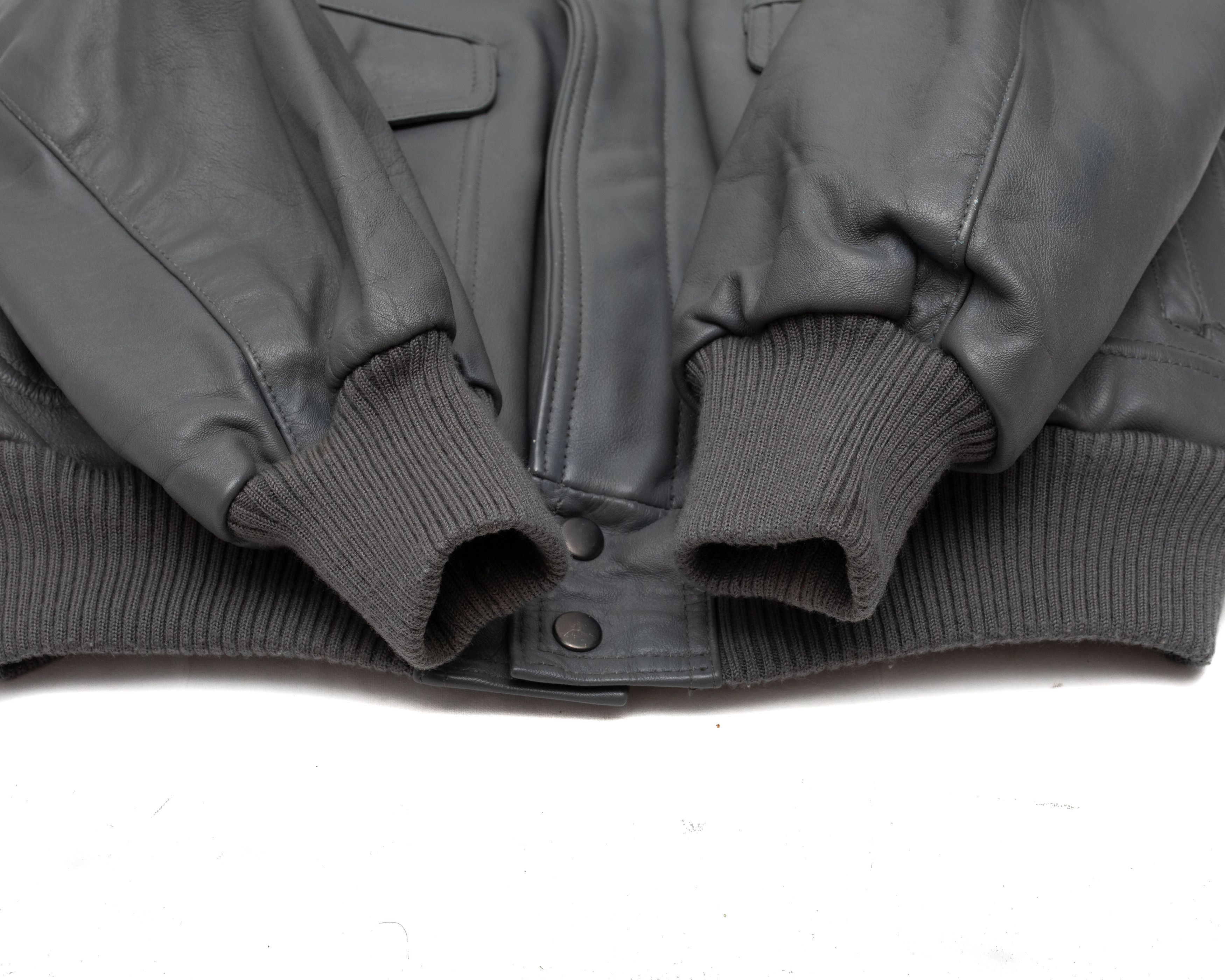Vintage Military Vintage A-2 Leather Pilot Bomber Size US M / EU 48-50 / 2 - 8 Thumbnail