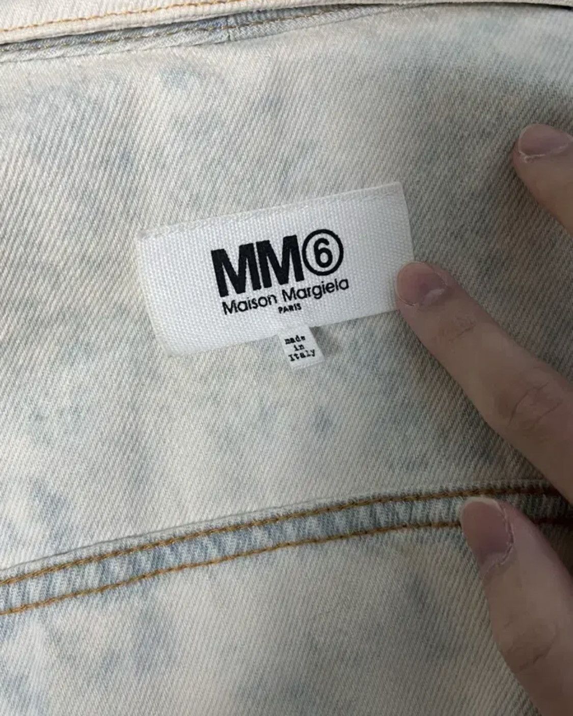 Maison Margiela Maison Margiela Bleached Reversible Denim Jacket Size M / US 6-8 / IT 42-44 - 6 Thumbnail