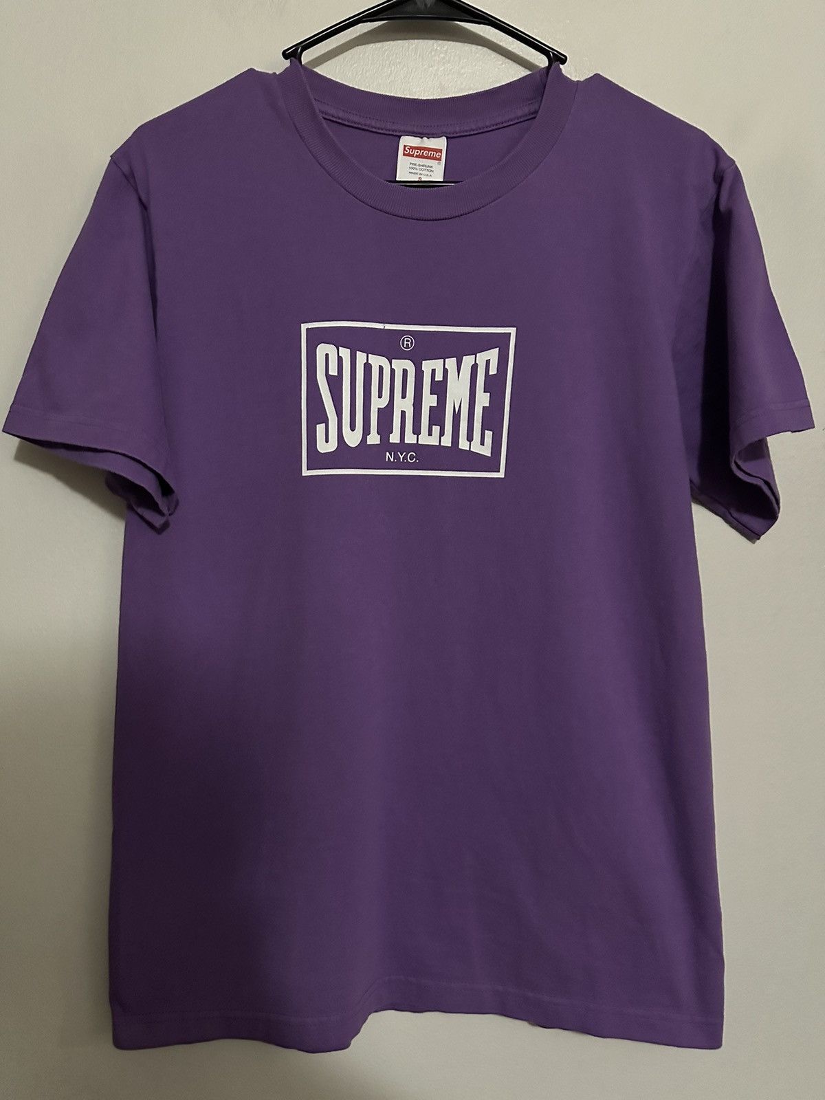 Supreme Supreme Warm Up Tee Size US S / EU 44-46 / 1 - 1 Thumbnail