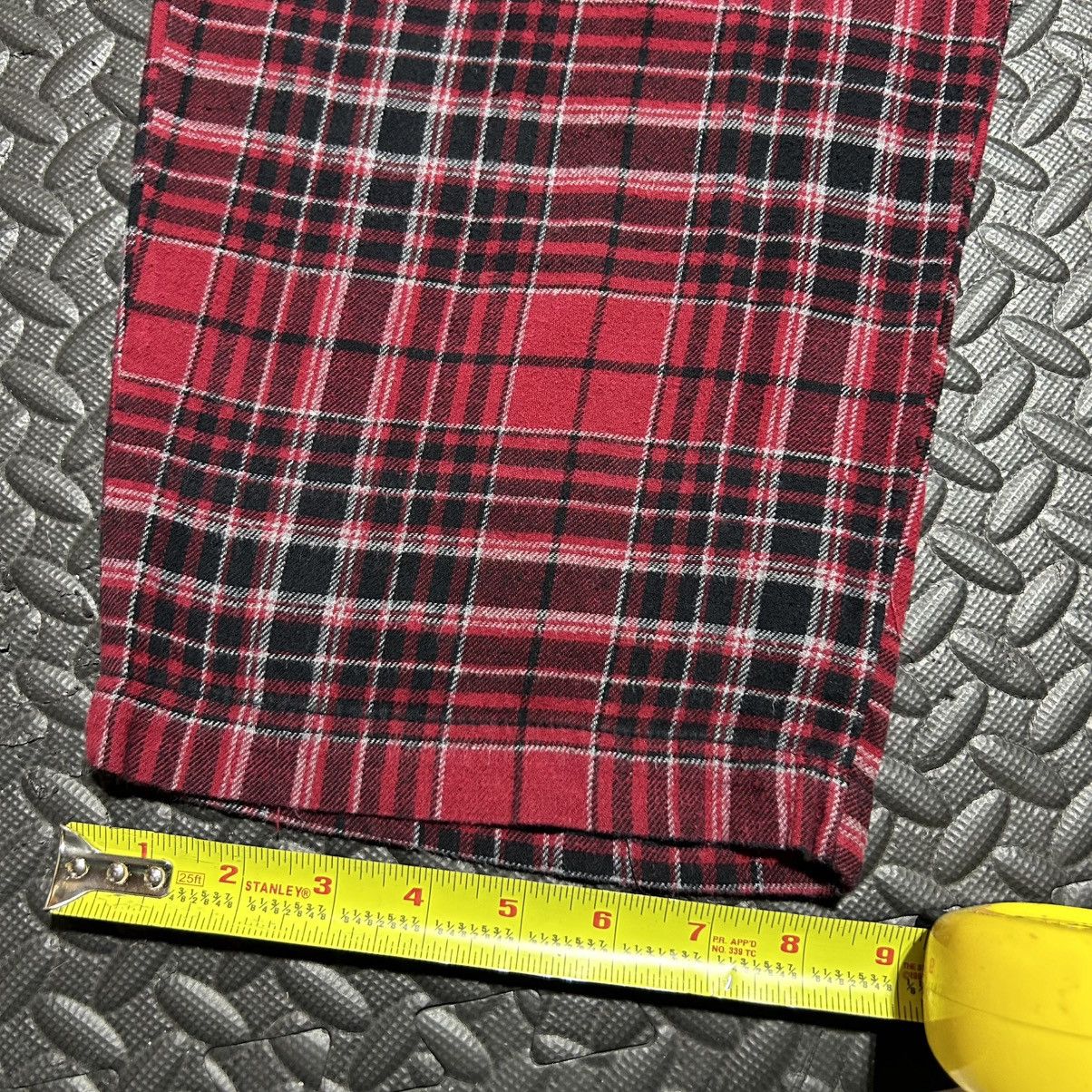 Nautica Nautica Sleepwear Pajama Pants Plaid Fleece Red Mens Small Size US 30 / EU 46 - 8 Thumbnail