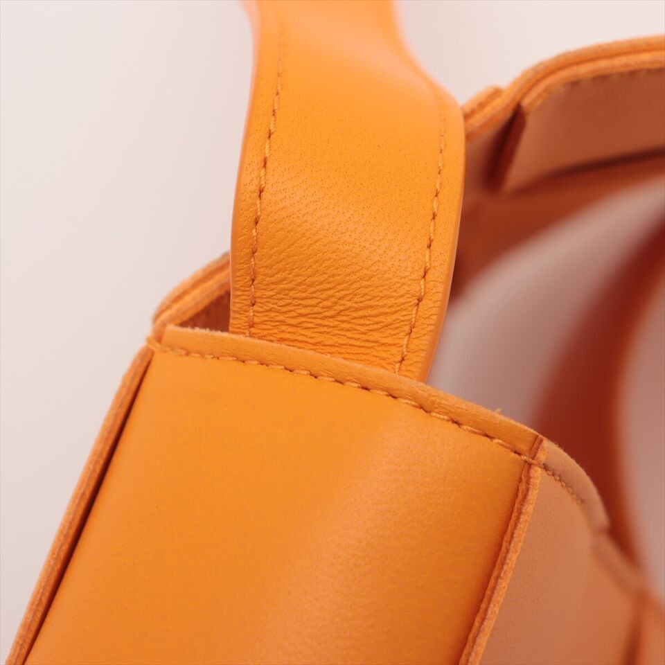 Bottega Veneta o1loc1c0824 Size: OS / Leather Cross-Body Mini Bag in Orange Size ONE SIZE - 8 Thumbnail