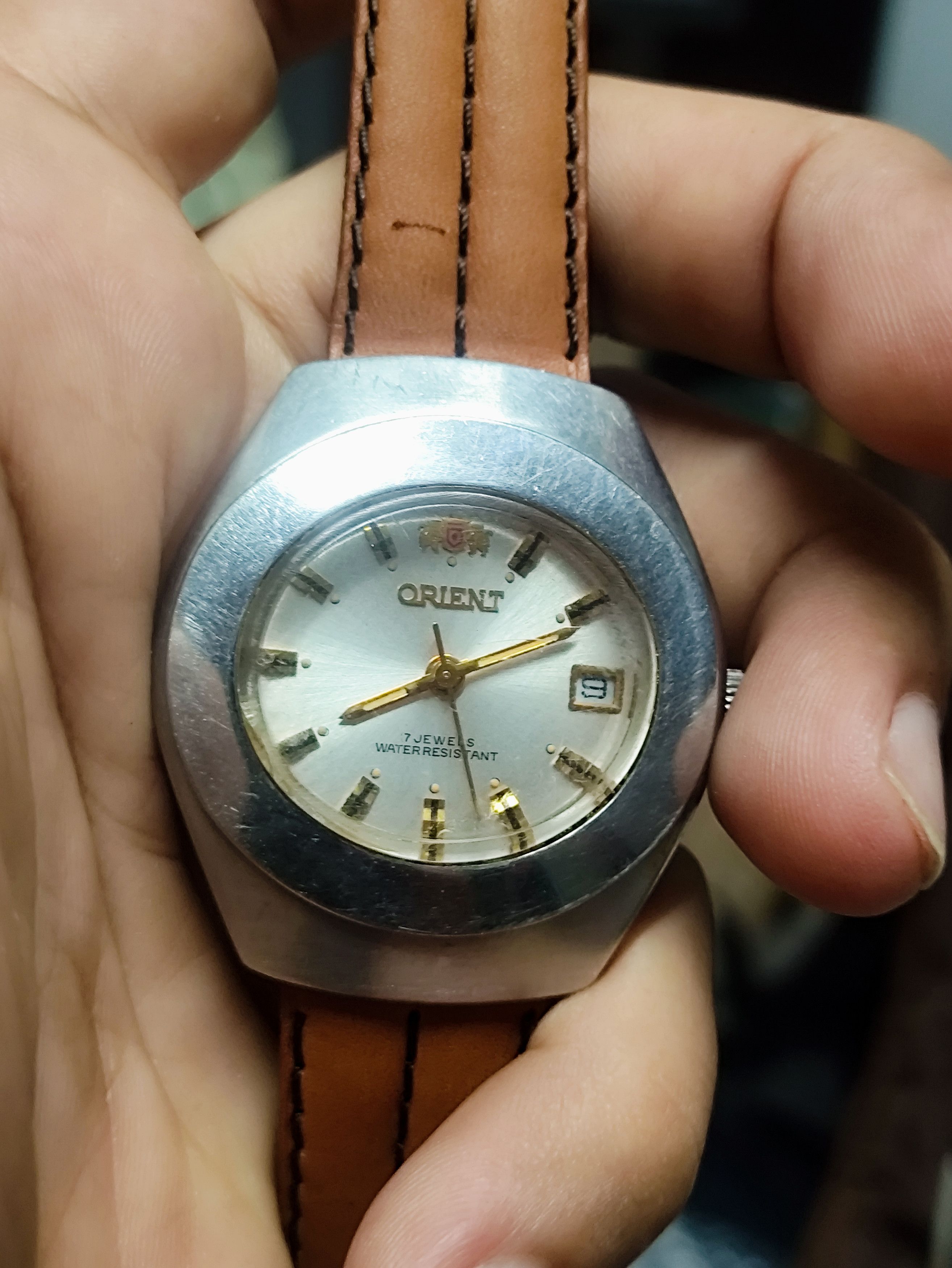 Japanese Brand × Vintage Vintage 💥 ORIENT AUTOMATIC ENGINE WATCH (JAPAN) Size ONE SIZE - 10 Thumbnail