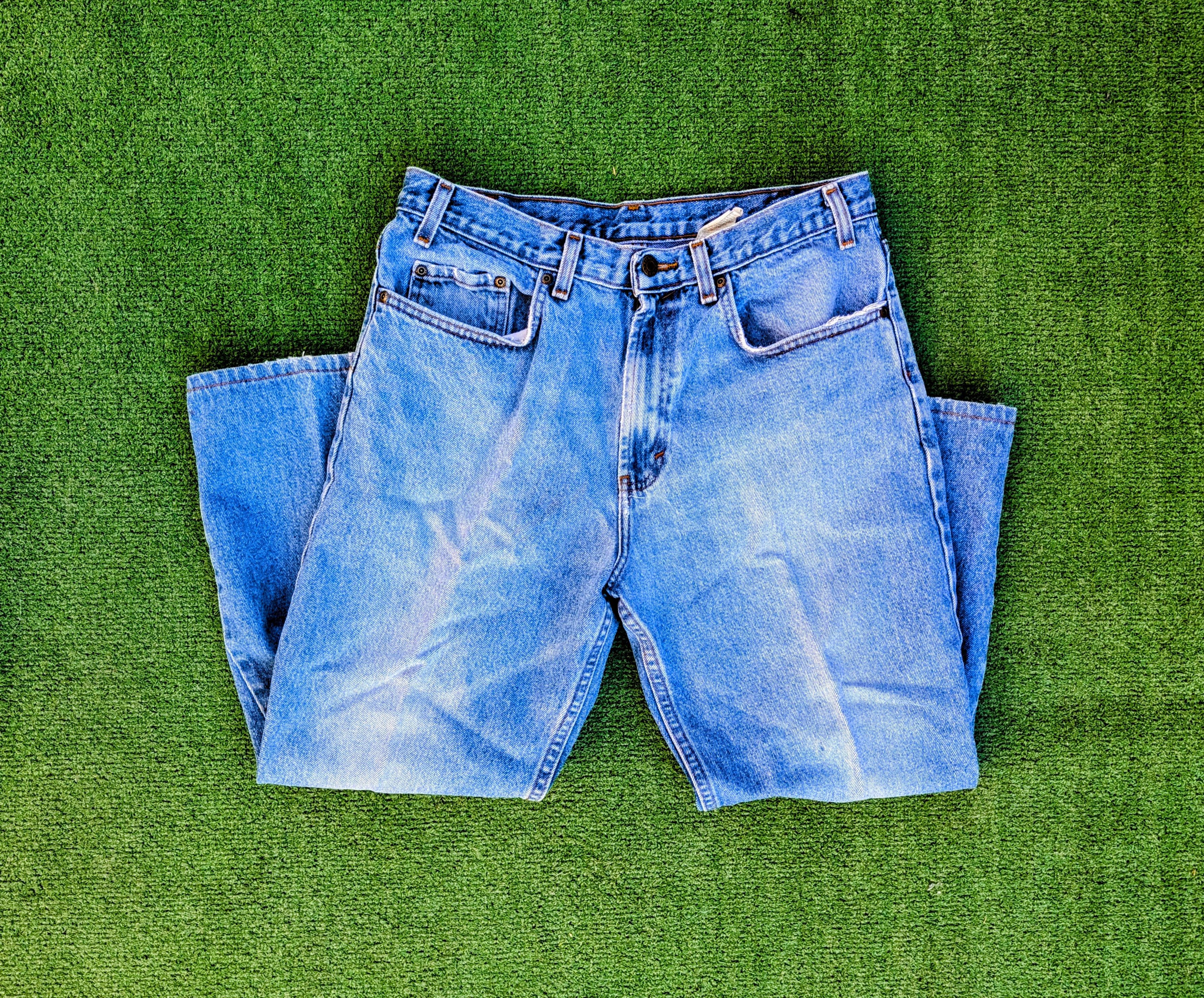 Kirkland Signature Kirkland Signature Standard Cotton 5-Pocket Blue Jeans EUC Size US 32 / EU 48 - 4 Thumbnail