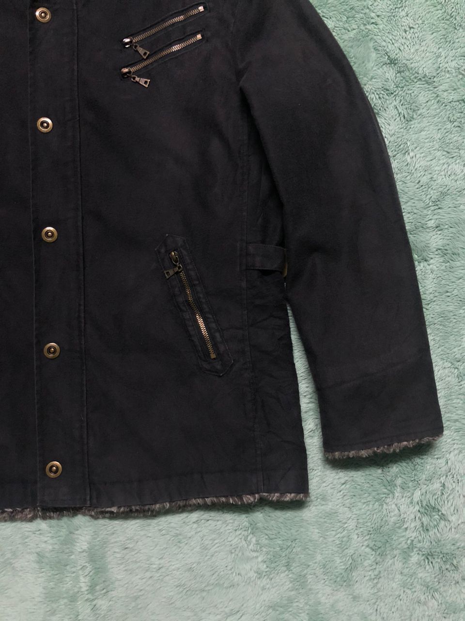 If Six Was Nine JAPANESE BRAND RUSTENBURG HOMME FUR LINING JACKET Size US M / EU 48-50 / 2 - 7 Thumbnail