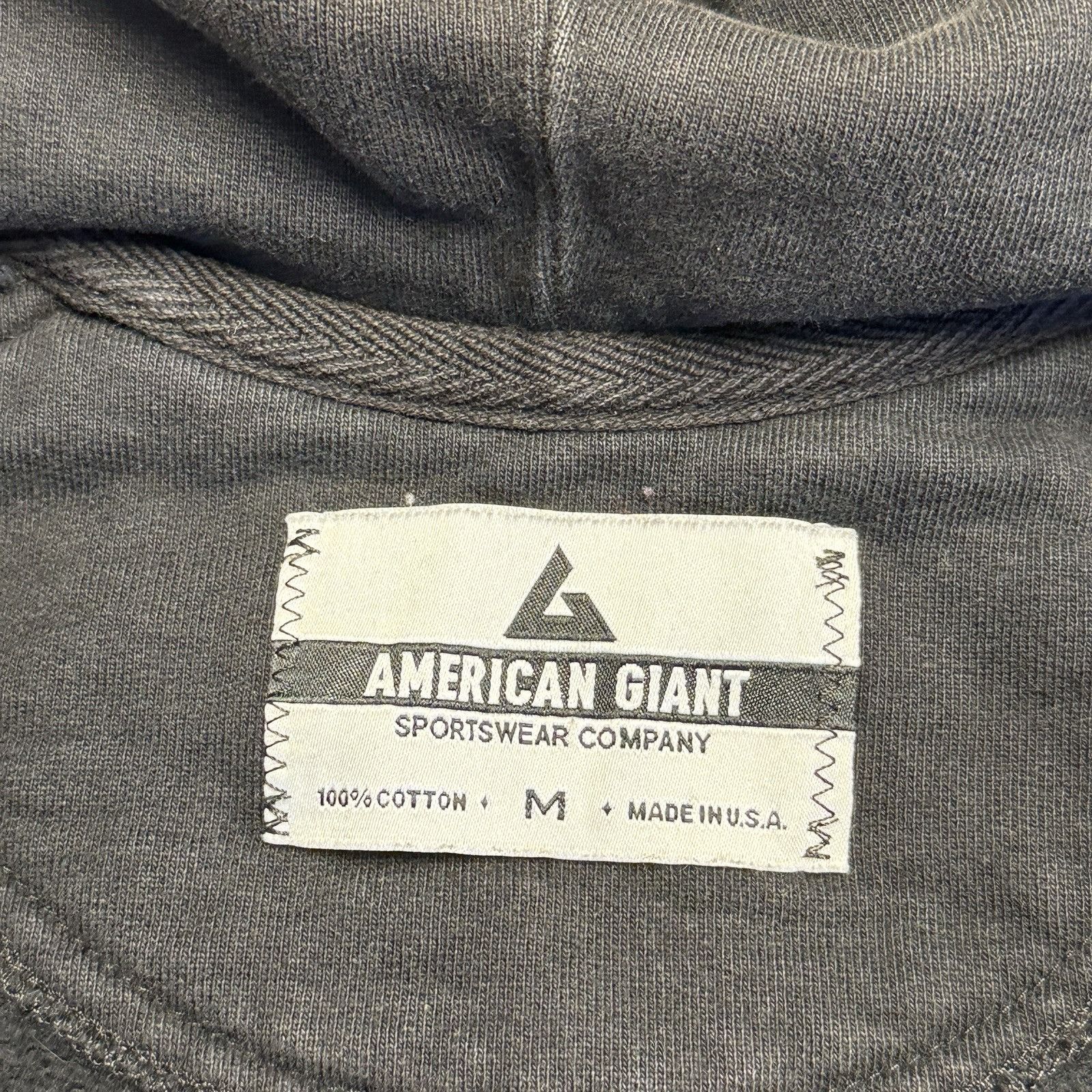 American Giant American Giant Hoodie Sweatshirt Mens Medium Black Full Zip Size US M / EU 48-50 / 2 - 10 Thumbnail