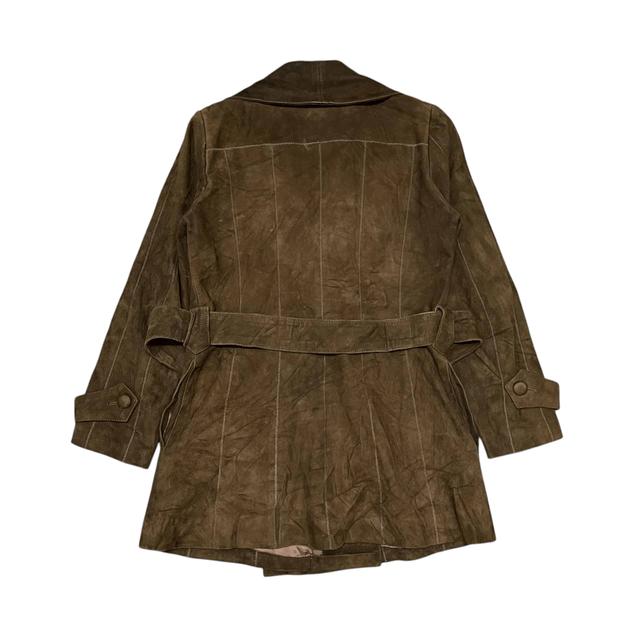 Max Mara Max Mara Leather Coat Jacket Size XS / US 0-2 / IT 36-38 - 12 Thumbnail