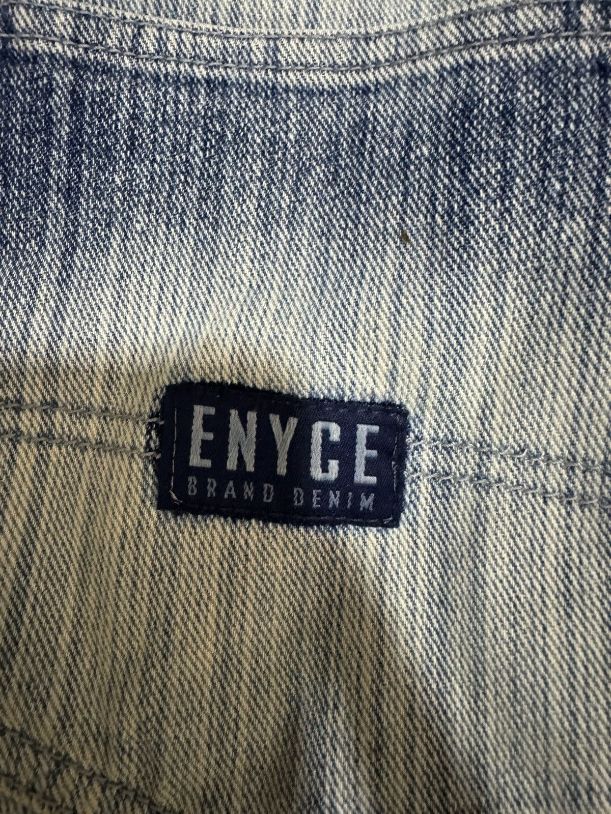 Japanese Brand × Le Grande Bleu (L.G.B.) × Vintage Vintage Y2K Enyce Dirty Baggy Jeans Size US 32 / EU 48 - 9 Thumbnail
