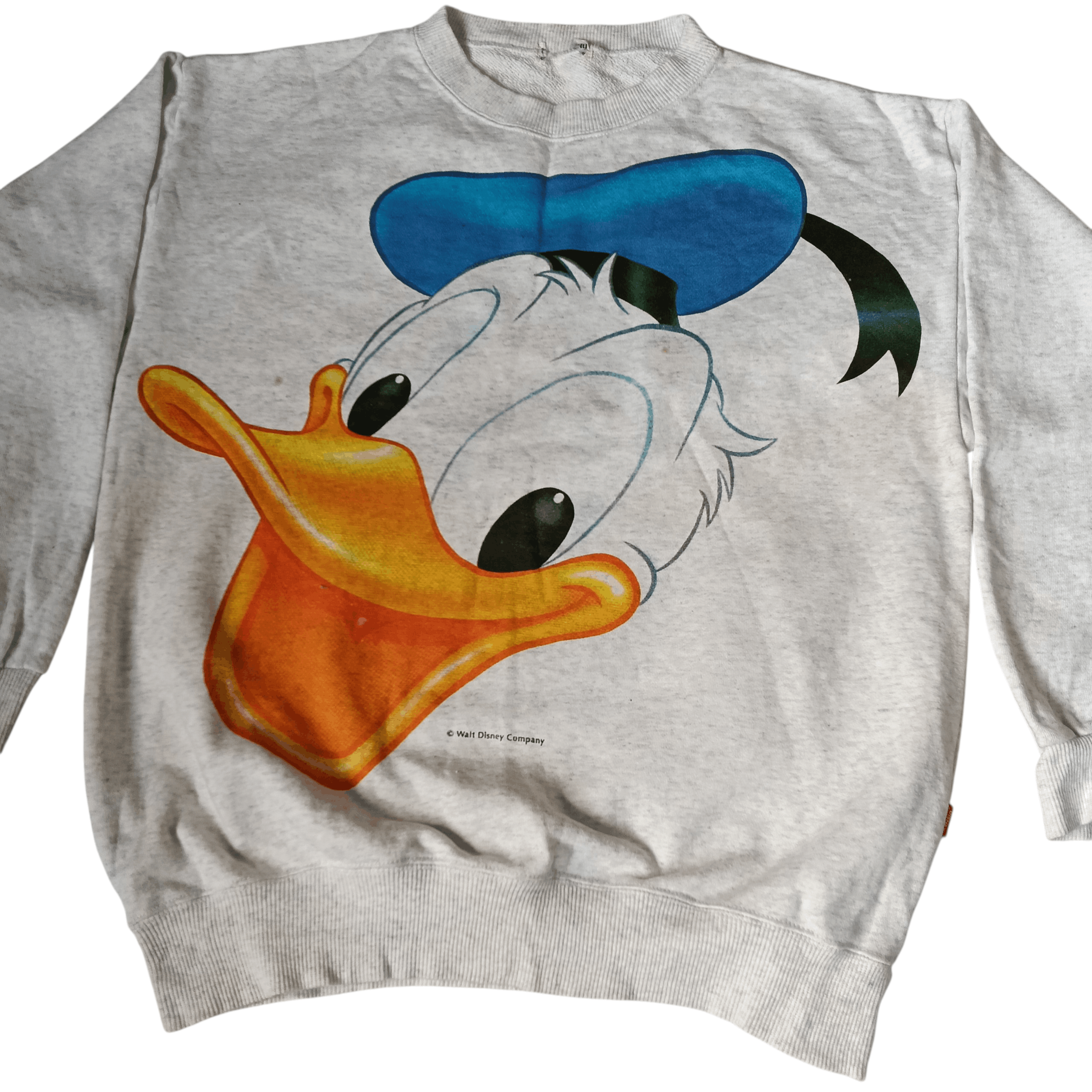 Disney Vintage 90s Disney Donald Duck Sweatshirt Size US M / EU 48-50 / 2 - 2 Thumbnail