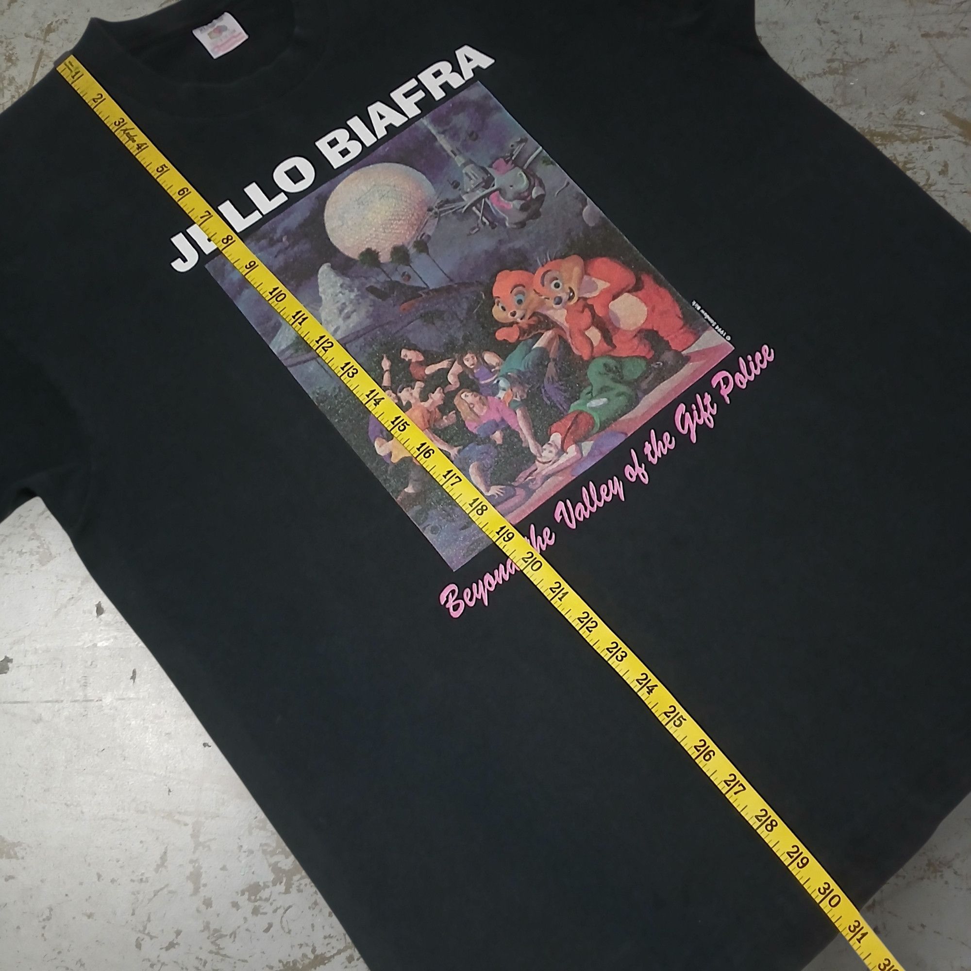 Fruit Of The Loom Vintage 90s '94 Jello Biafra Beyond The Gift Police Tee XL Size US XL / EU 56 / 4 - 6 Thumbnail