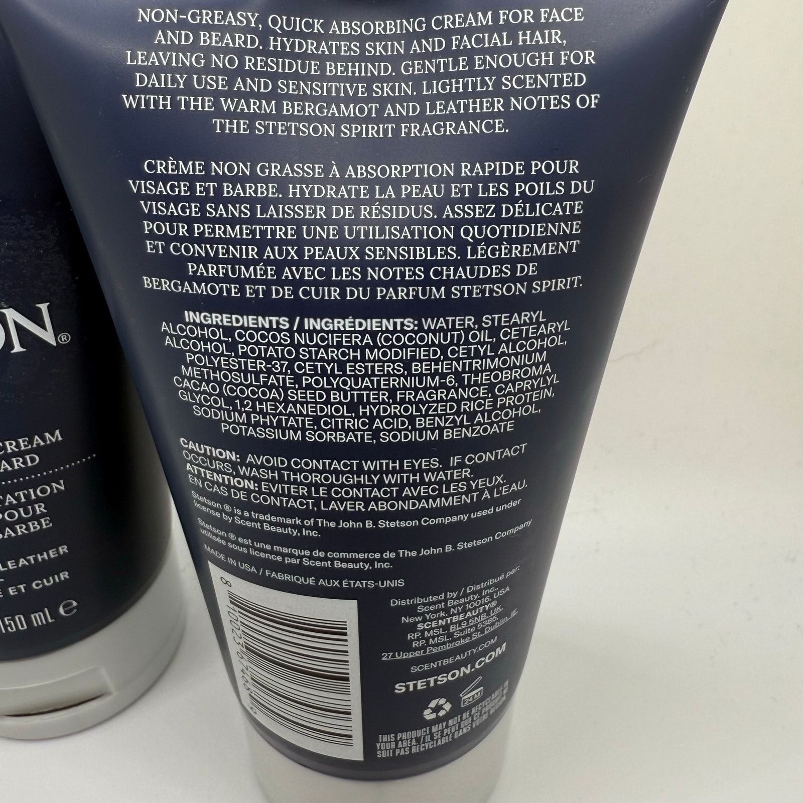 Stetson NEW Stetson Spirit Deep Moisture Cream for Face and Beard Size ONE SIZE - 3 Thumbnail