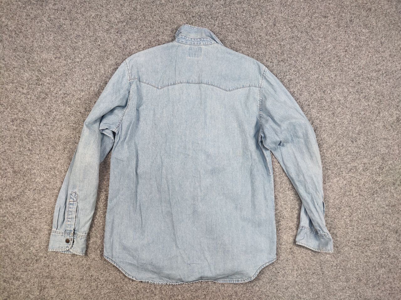 Levi's Vintage 90's Levis Orange Tab denim Classic Buttons Shirt Size US M / EU 48-50 / 2 - 14 Thumbnail