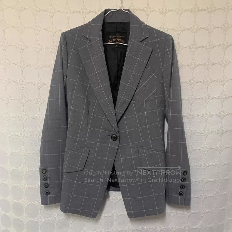 Vivienne Westwood Vivienne Westwood Wool Plaid Suit Size XS / US 0-2 / IT 36-38 - 5 Thumbnail