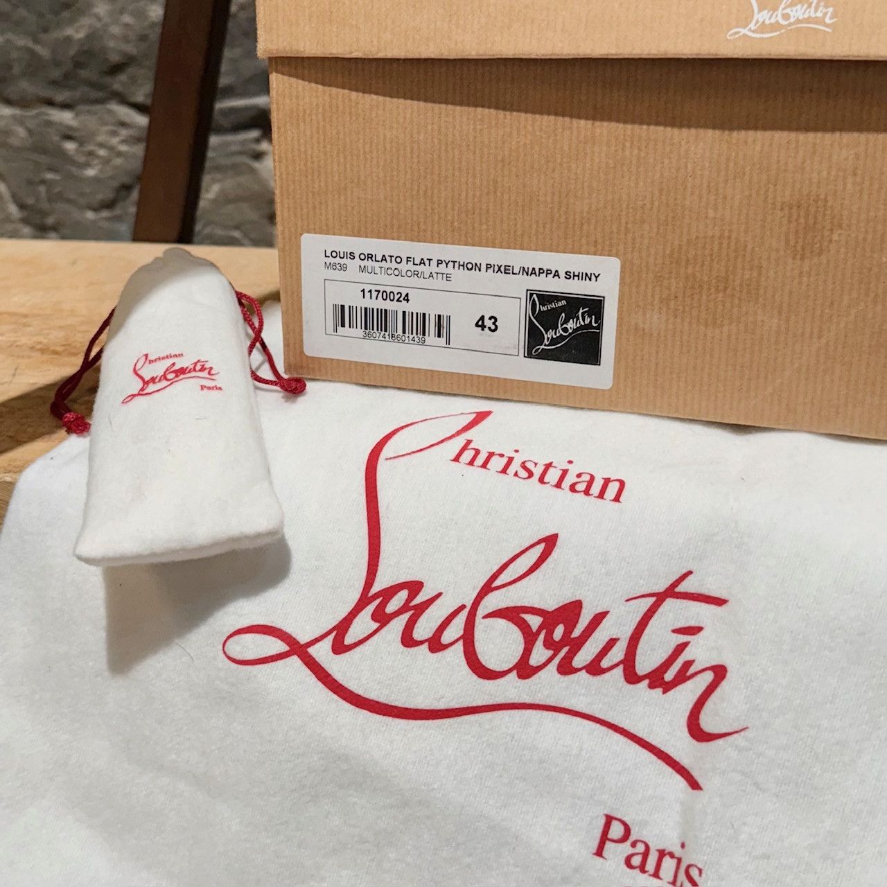 Christian Louboutin Christian Louboutin Louis Orlato Python Pixel Sneakers Size US 10 / EU 43 - 15 Thumbnail