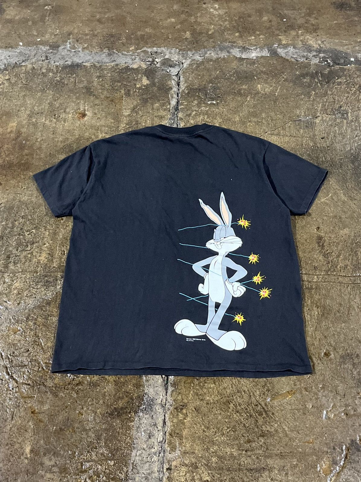 Cartoon Network × Vintage Crazy Vintage 90s Bugs Bunny Yosemite Sam Looney Tunes Tee Size US XL / EU 56 / 4 - 2 Thumbnail