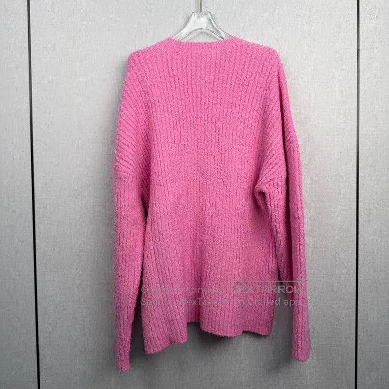 Balenciaga Balenciaga Grass Handwriting Logo Sweater Size US L / EU 52-54 / 3 - 6 Thumbnail