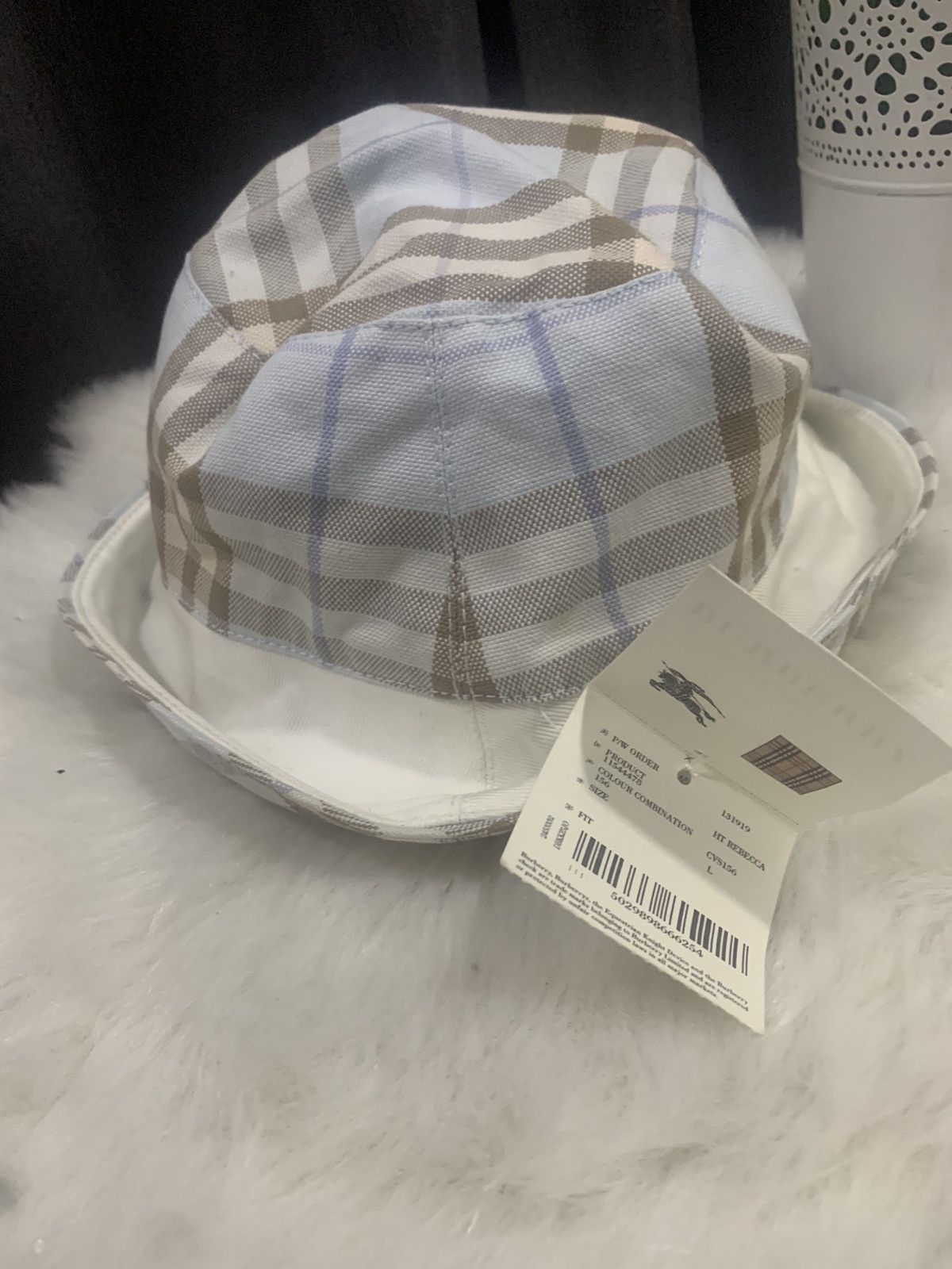 Burberry × Vintage VINTAGE!! Deadstock BURBERRY Hat Novacheck Size ONE SIZE - 6 Thumbnail