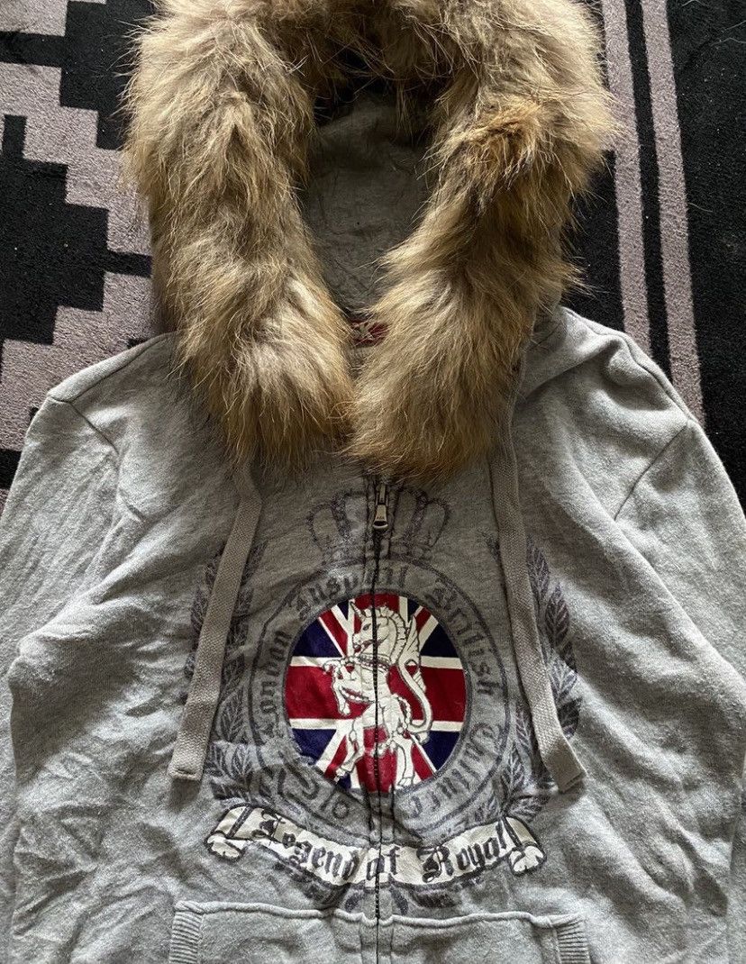 PPFM ask enquired london british culture faux fur hoodie Size US S / EU 44-46 / 1 - 2 Thumbnail