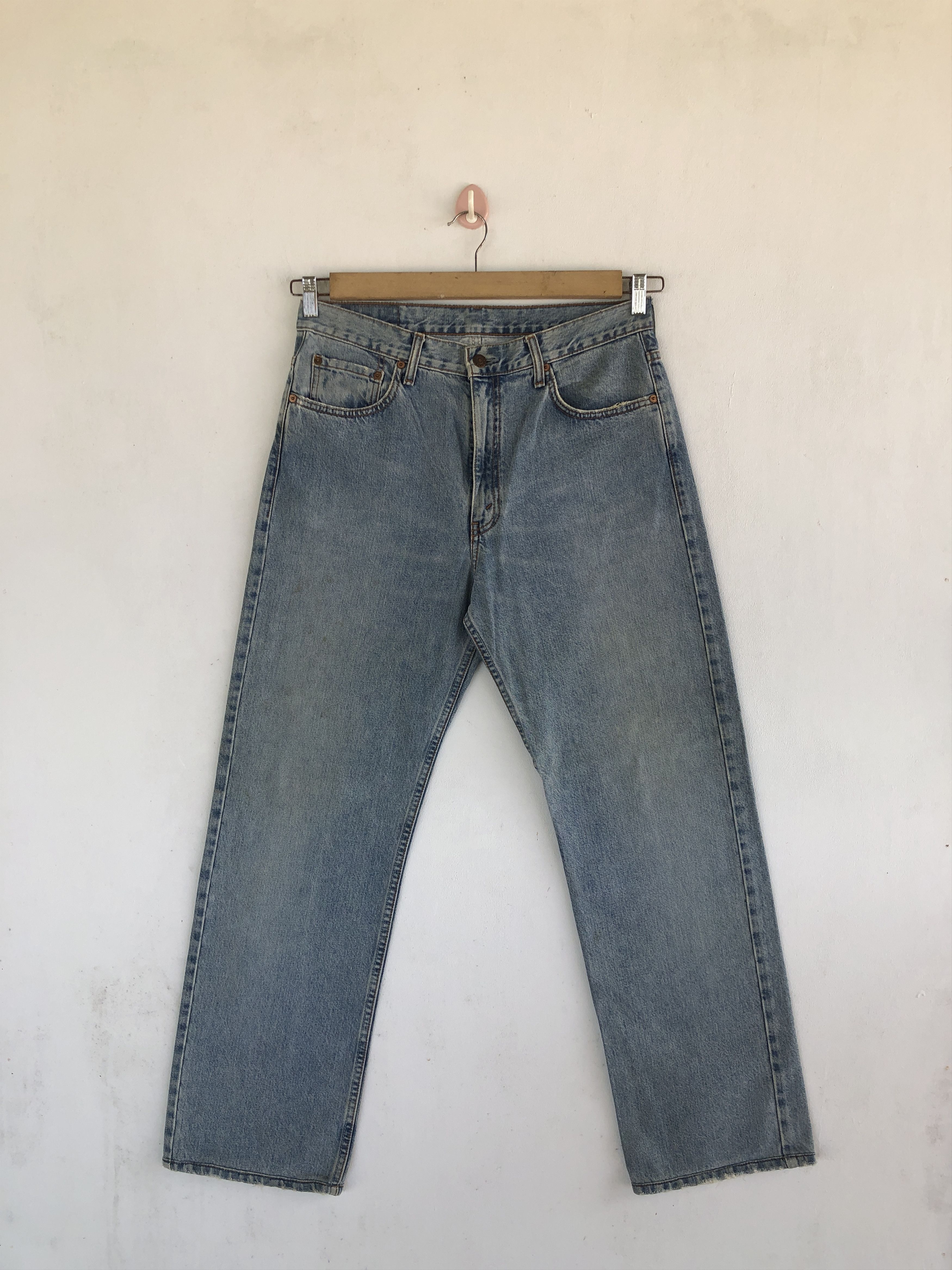 Levi's Vintage Levis Light Wash Jeans Levi's Sun Faded Denim Size US 32 / EU 48 - 1 Thumbnail