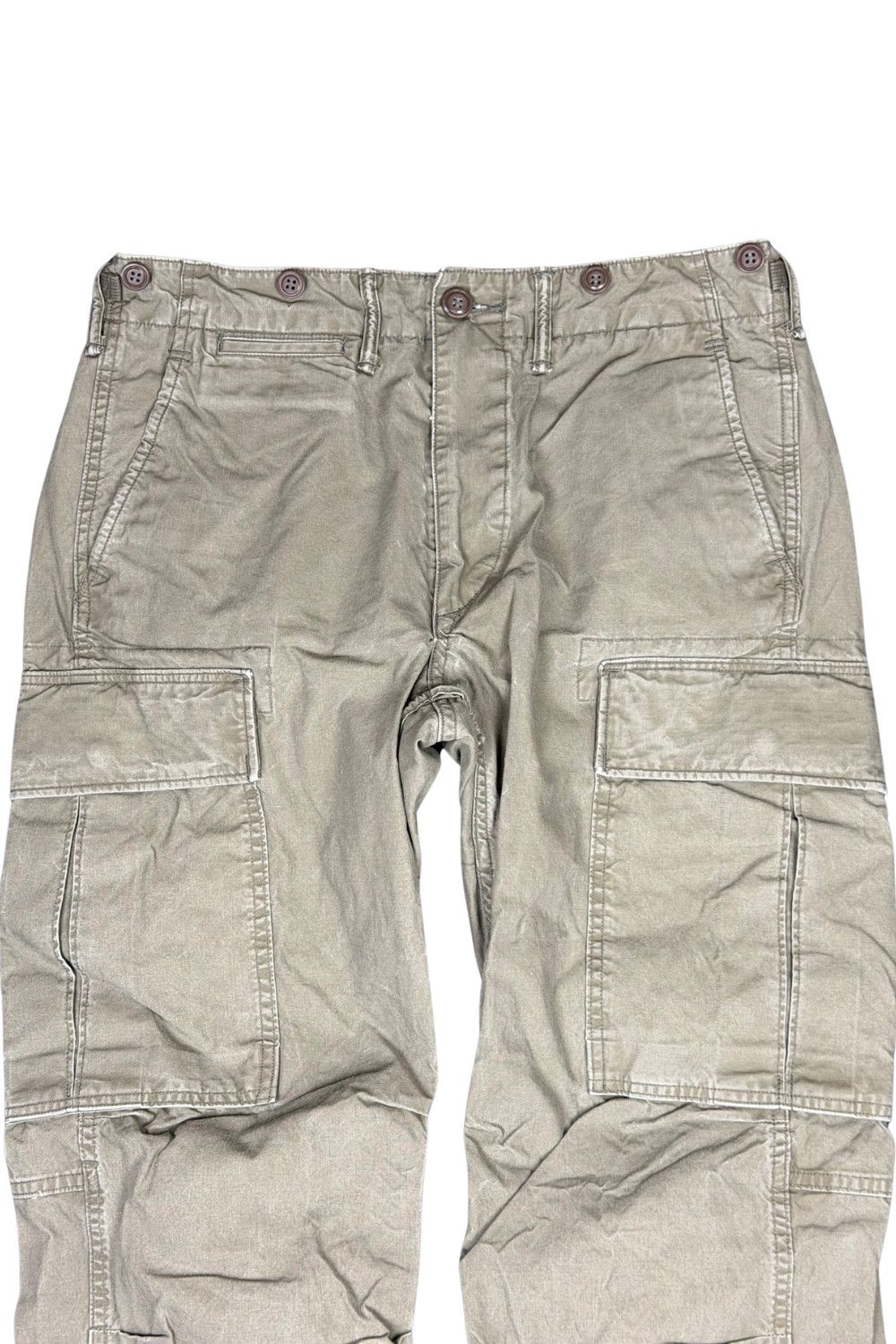 Polo Ralph Lauren RRL Ralph Lauren General Purpose Utility Cargo Pants Khaki Size US 30 / EU 46 - 3 Thumbnail