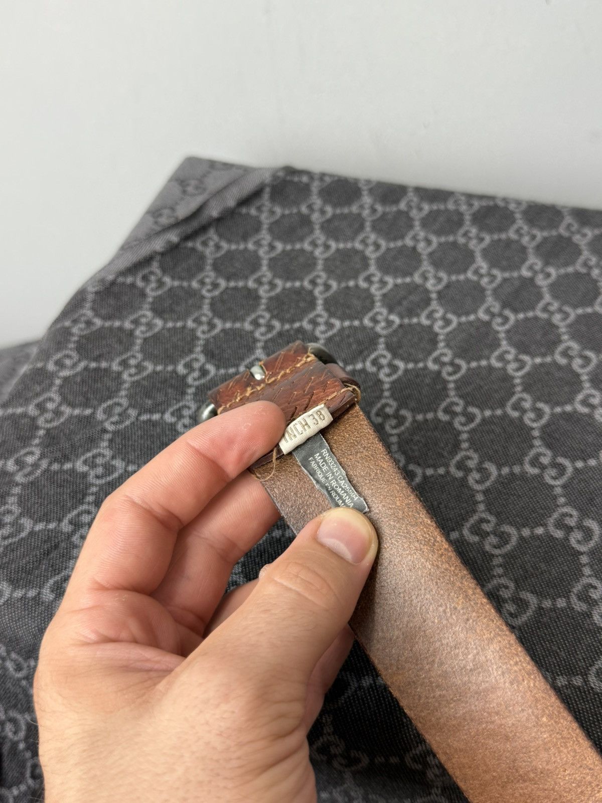 Diesel Y2K Vintage Diesel Leather Belt Hype Size ONE SIZE - 8 Thumbnail