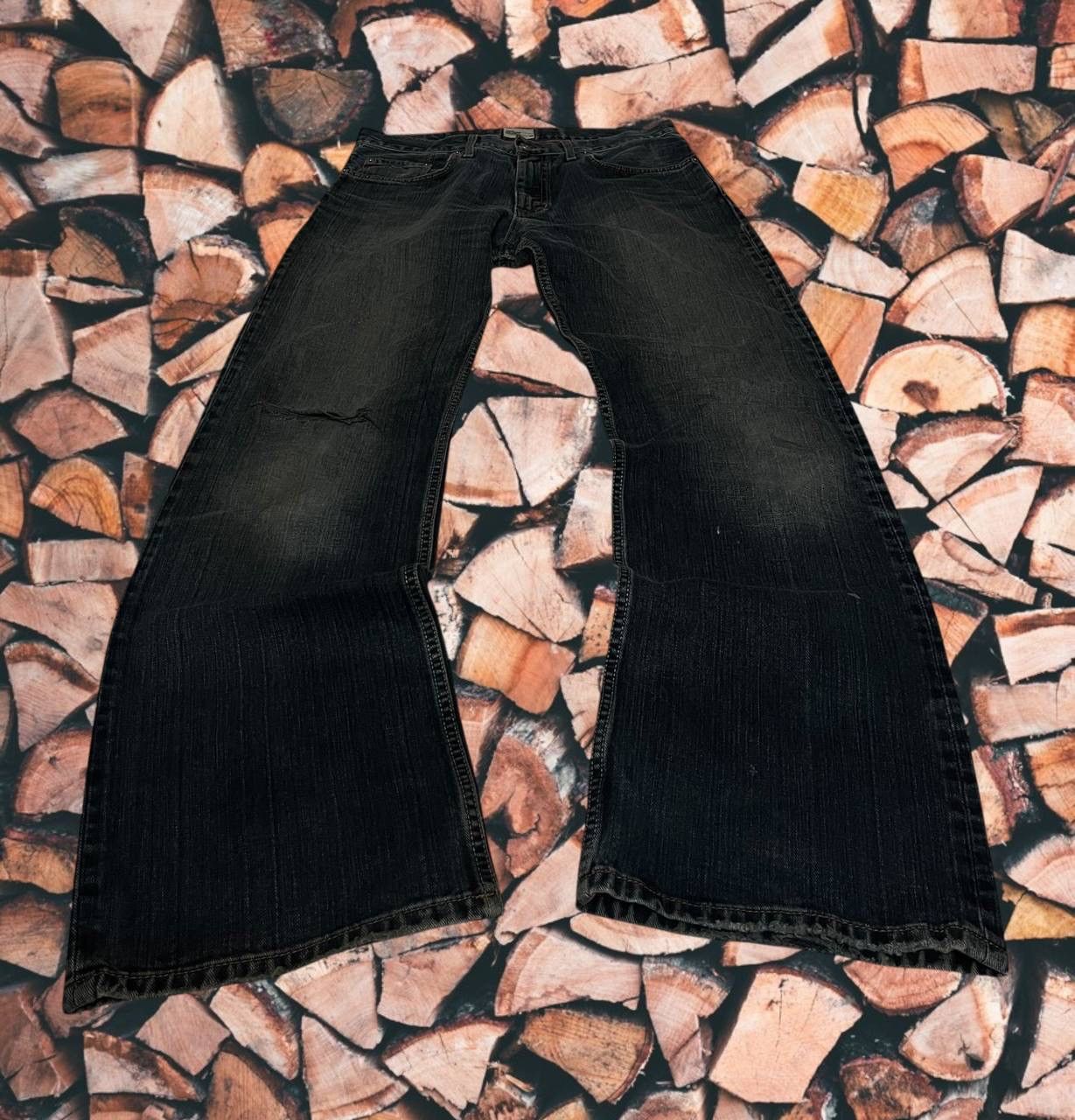Japanese Brand × Vintage IfSixWasNine japanese Y2K Kapital style baggy jeans Size US 31 - 1 Thumbnail
