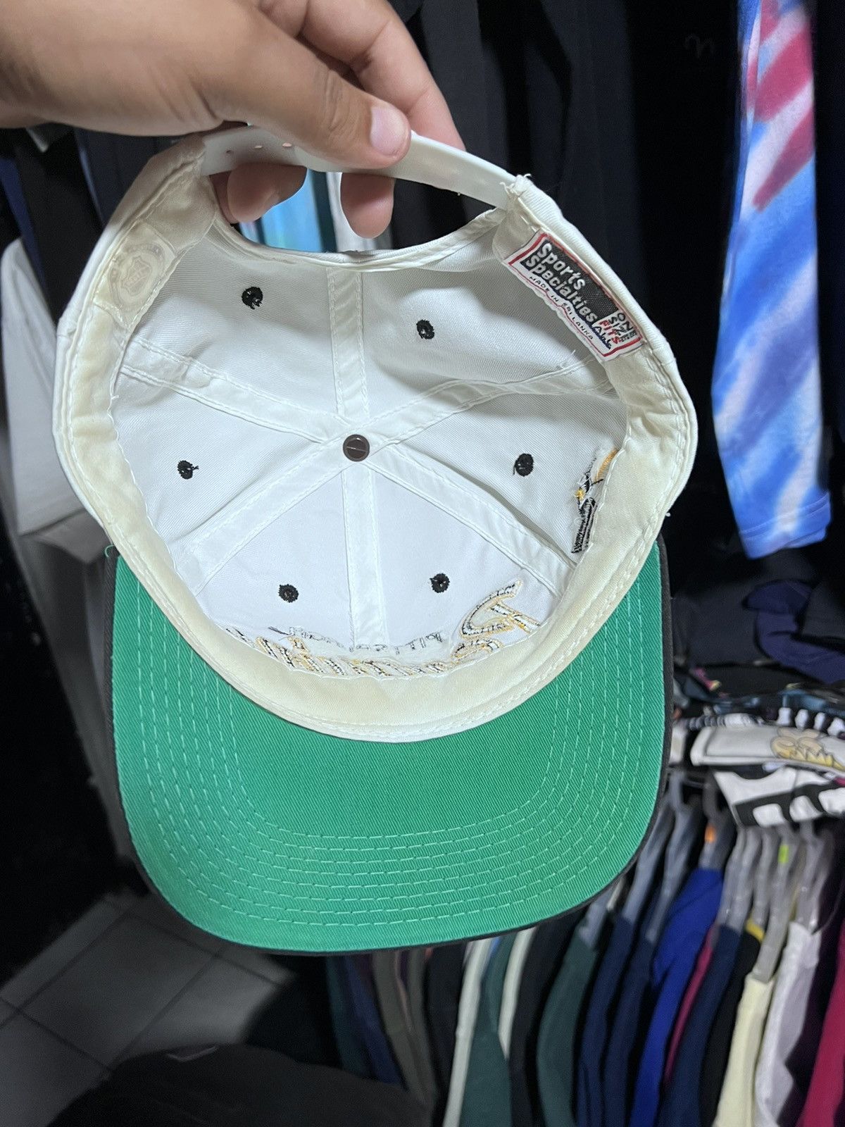 NHL × Sports Specialties × Vintage Pittsburg penguins sport specialties cap Size ONE SIZE - 7 Thumbnail