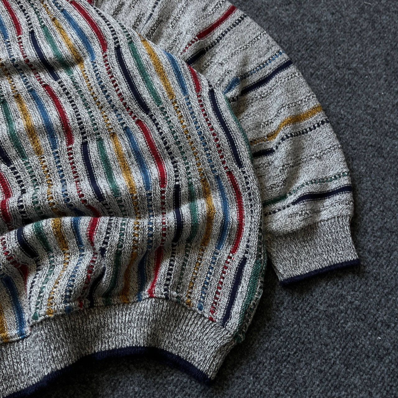 Aran Isles Knitwear VTG Knit Sweater Giramondo Size L Y2K 00s USA Hype Trend Size US L / EU 52-54 / 3 - 13 Thumbnail