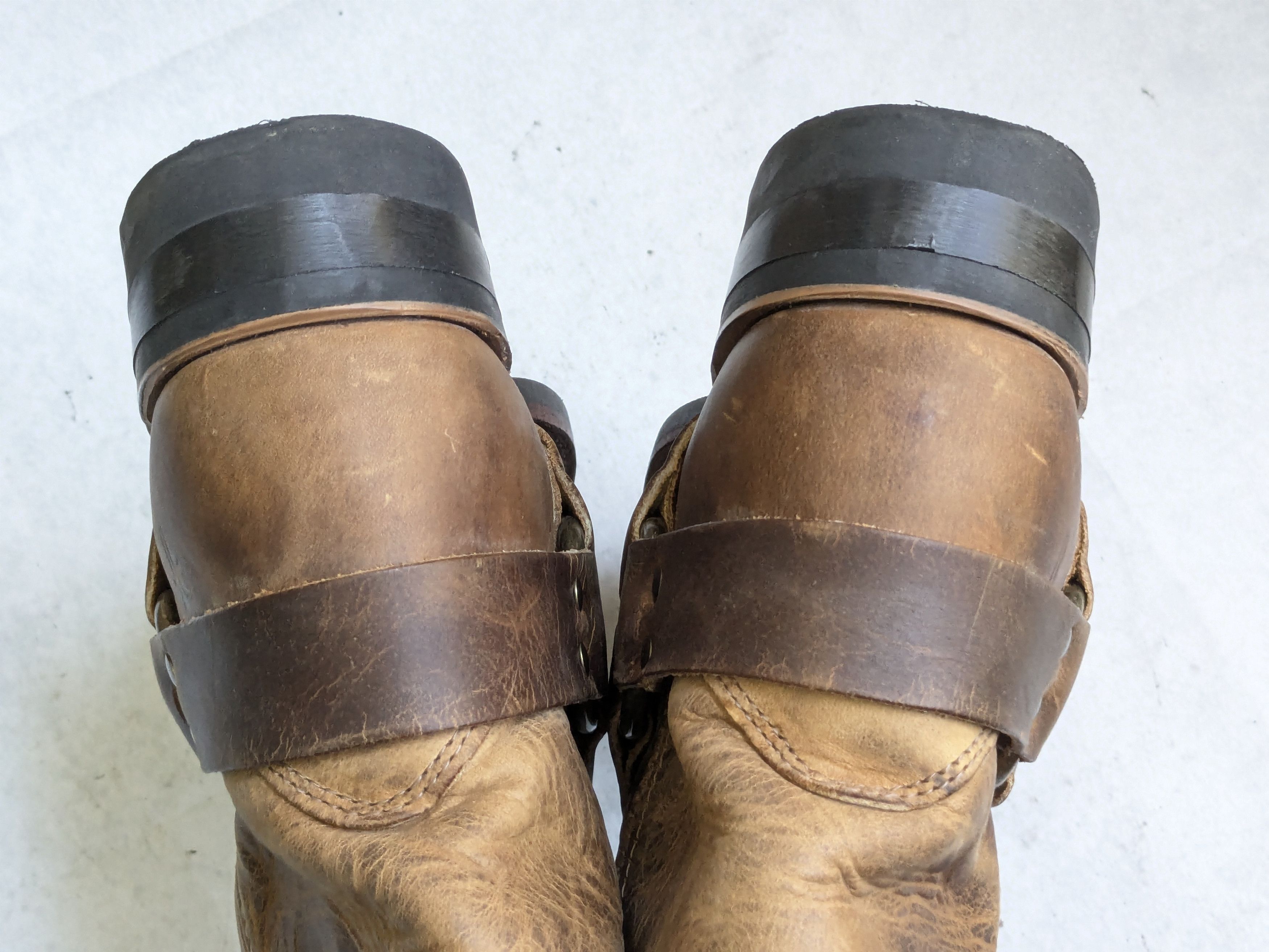 Frye Frye Harness Boots Brown 10.5 M Leather Size US 10.5 / EU 43-44 - 15 Thumbnail