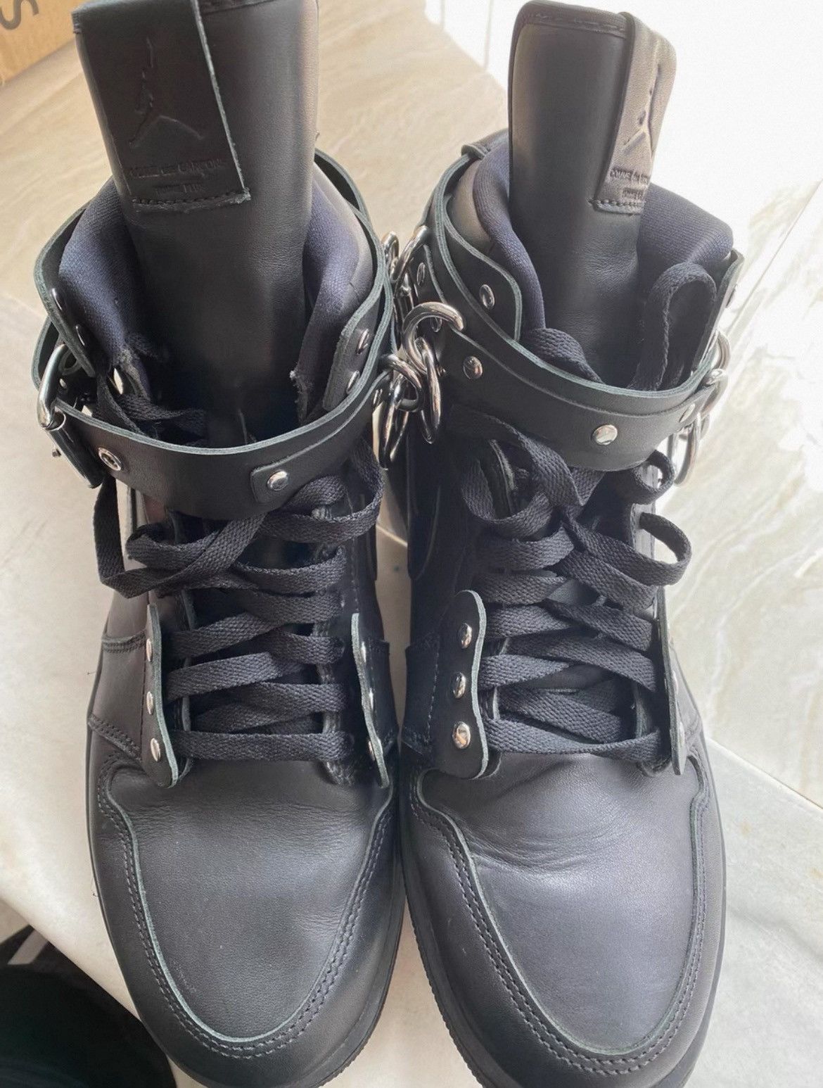 Comme des Garcons × Jordan Brand Nike Air Jordan 1 x Comme des Garçons CDG Size US 10 / EU 43 - 1 Thumbnail